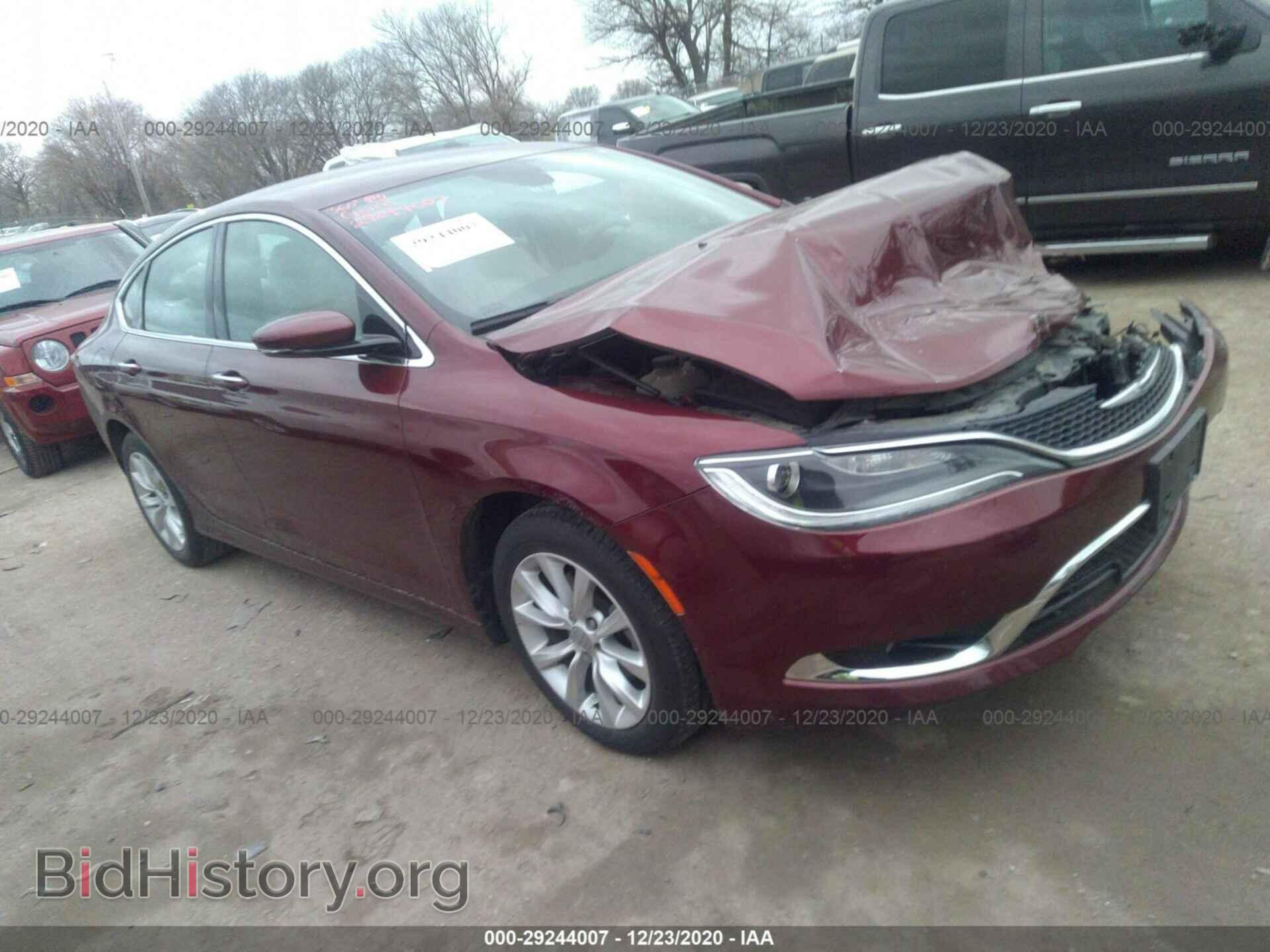 Фотография 1C3CCCCB2FN555650 - CHRYSLER 200 2015