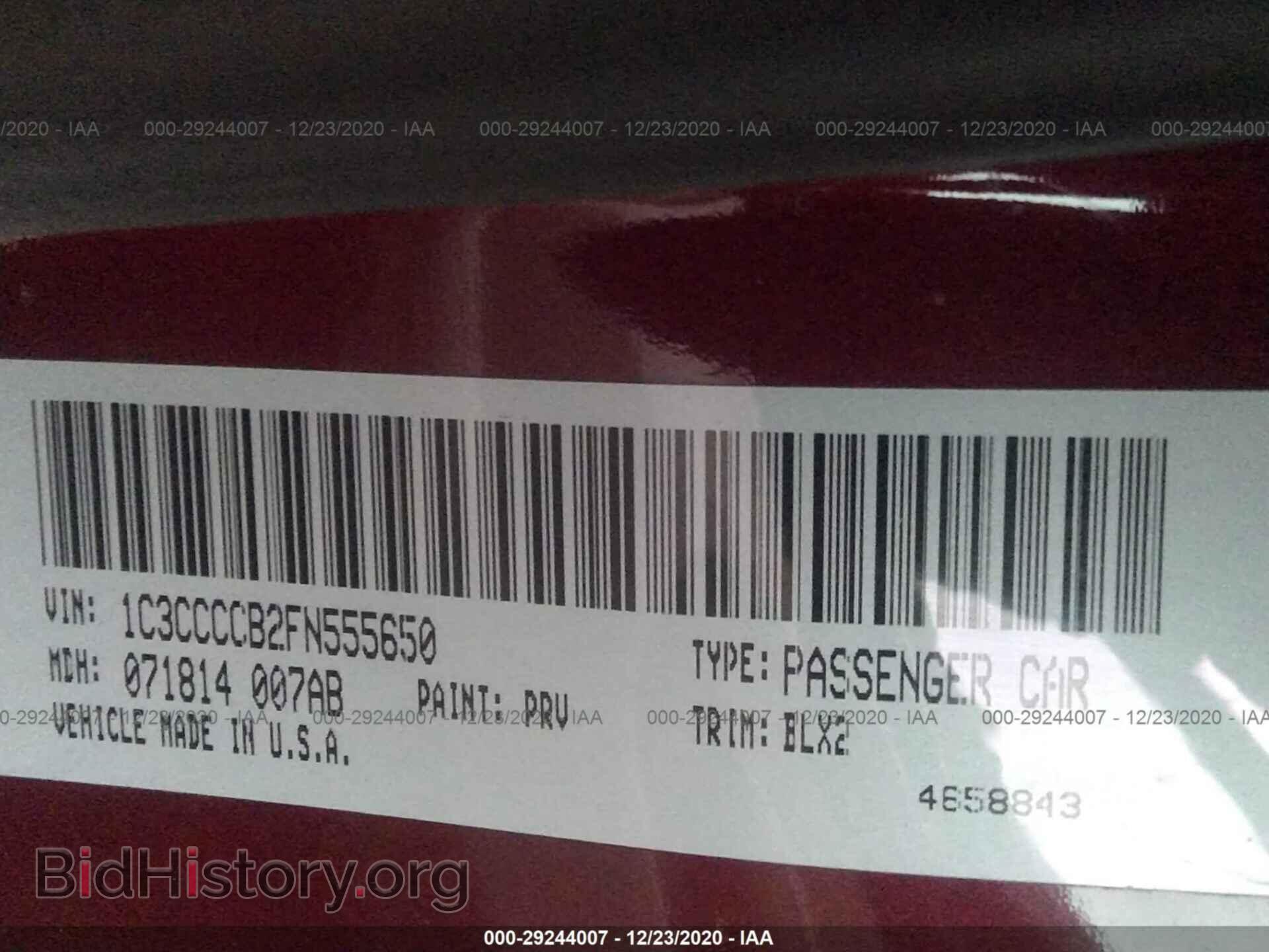 2015 CHRYSLER 200 - VIN: 1C3CCCCB2FN555650 - Photo 9