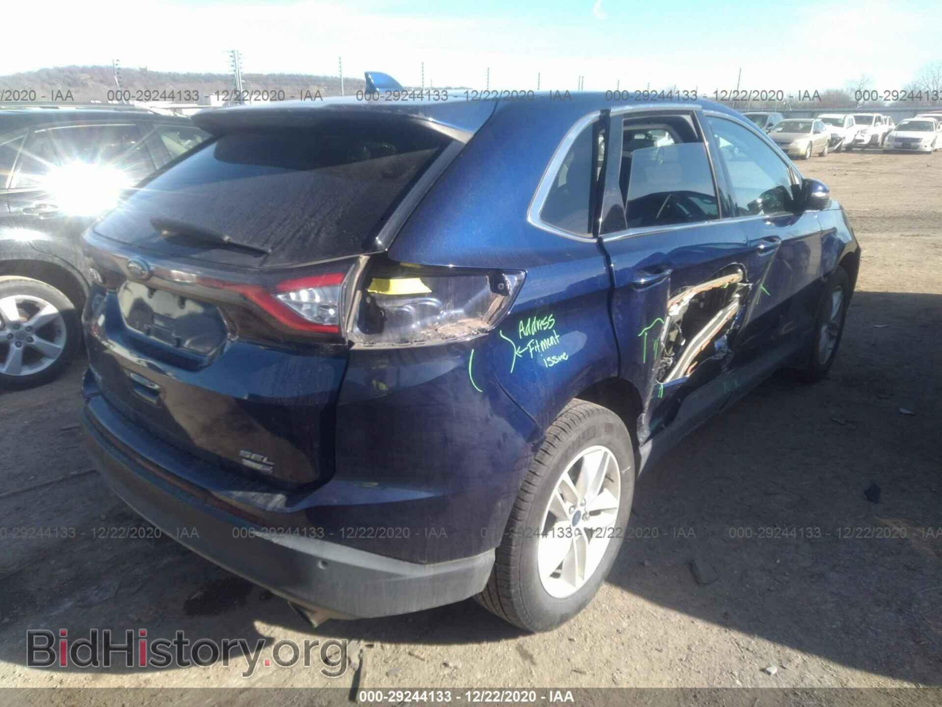 2016 FORD EDGE - VIN: 2FMPK4J93GBC32304 - Photo 4