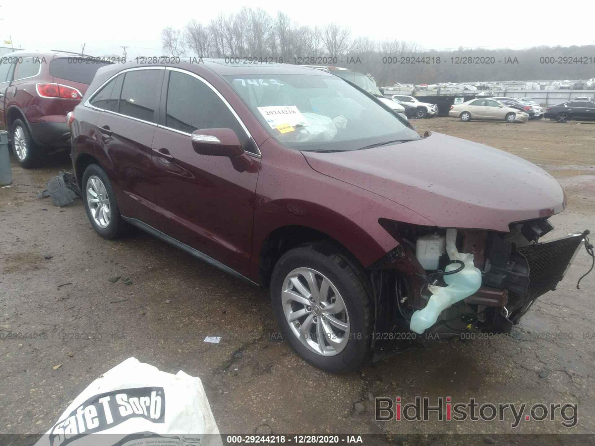 Фотография 5J8TB3H38GL003777 - ACURA RDX 2016