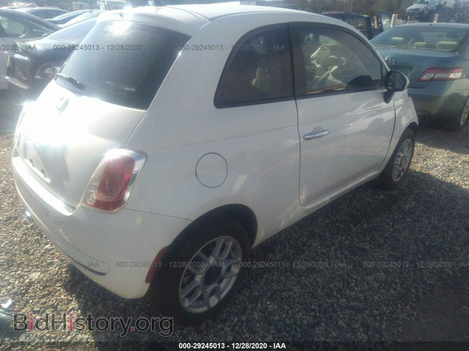 2015 FIAT 500 - VIN: 3C3CFFAR0FT623680 - Photo 4