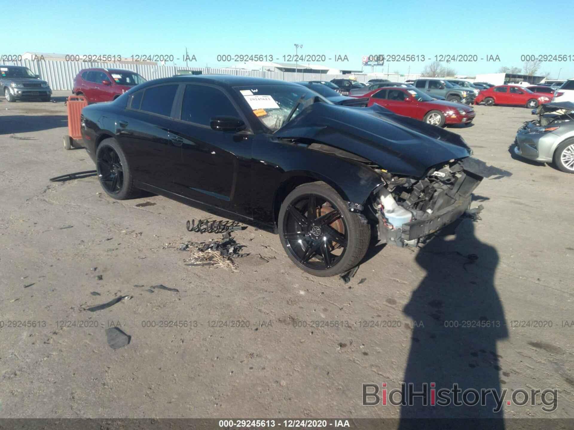 Photo 2C3CDXBG5DH528496 - DODGE CHARGER 2013