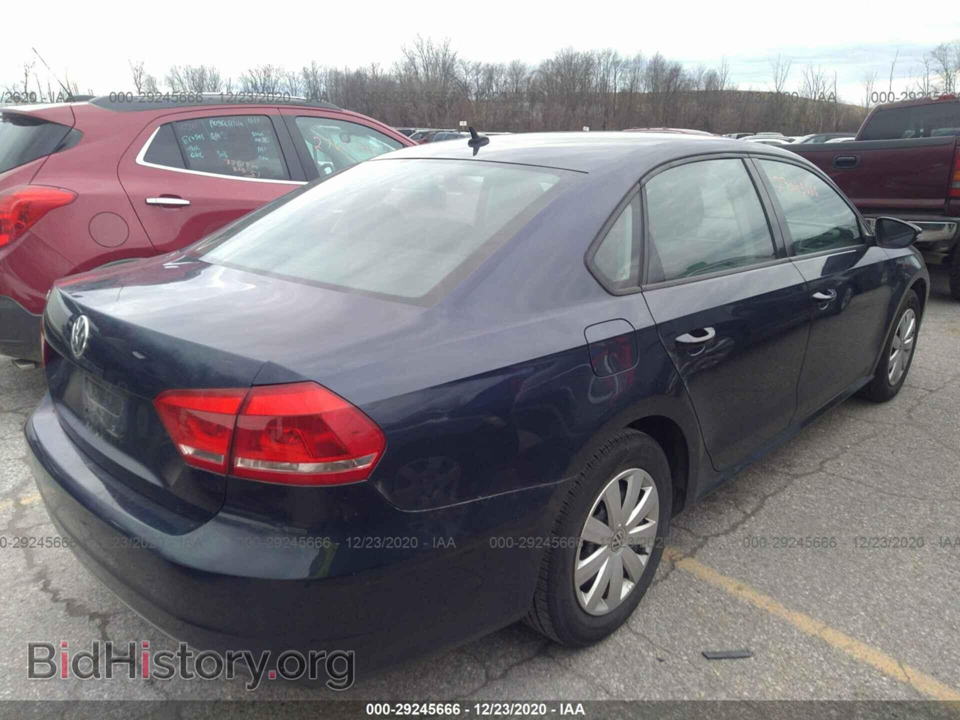 2012 VOLKSWAGEN PASSAT - VIN: 1VWAP7A37CC020876 - Фото 4