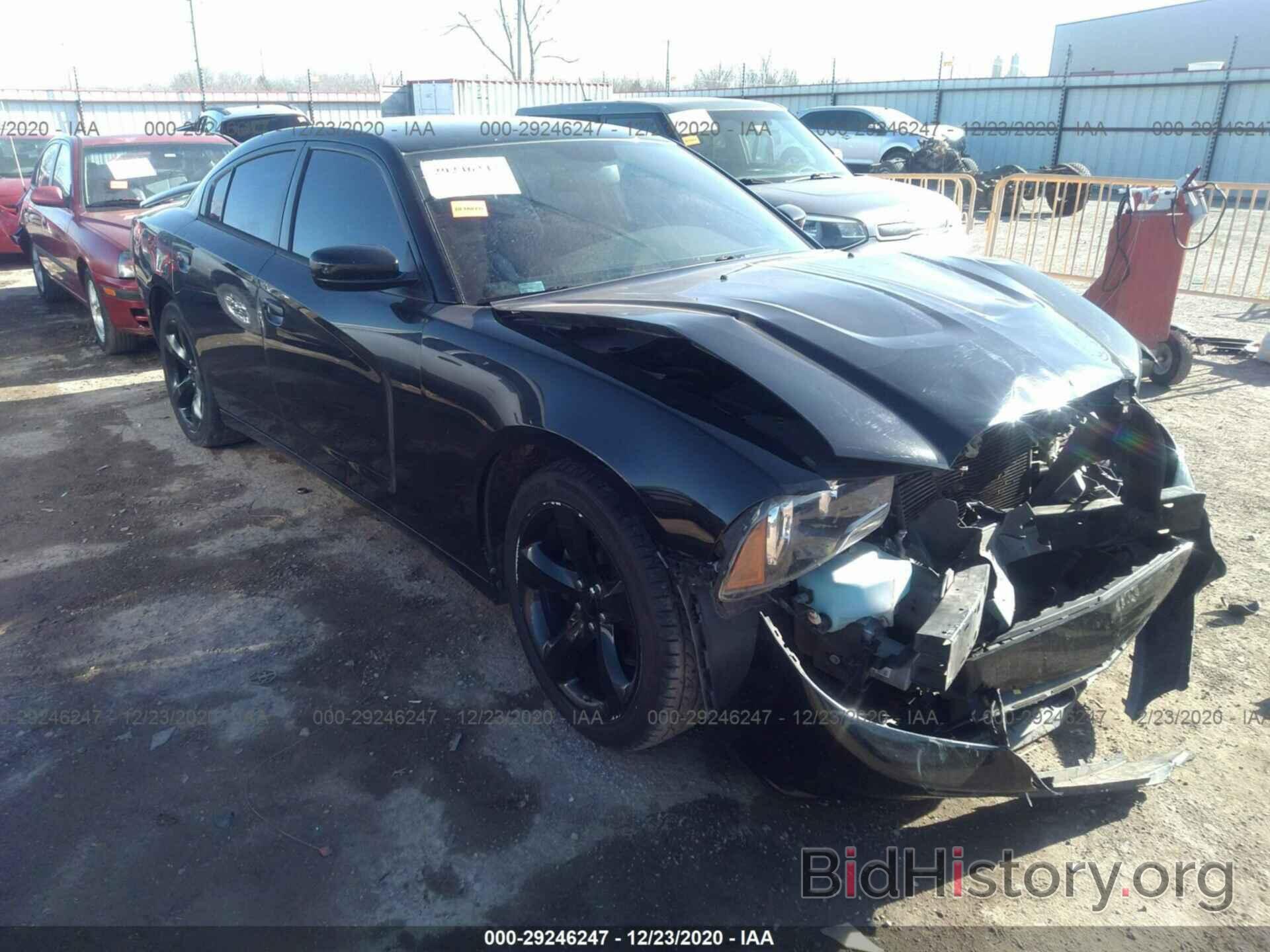 Photo 2C3CDXHG8EH166222 - DODGE CHARGER 2014