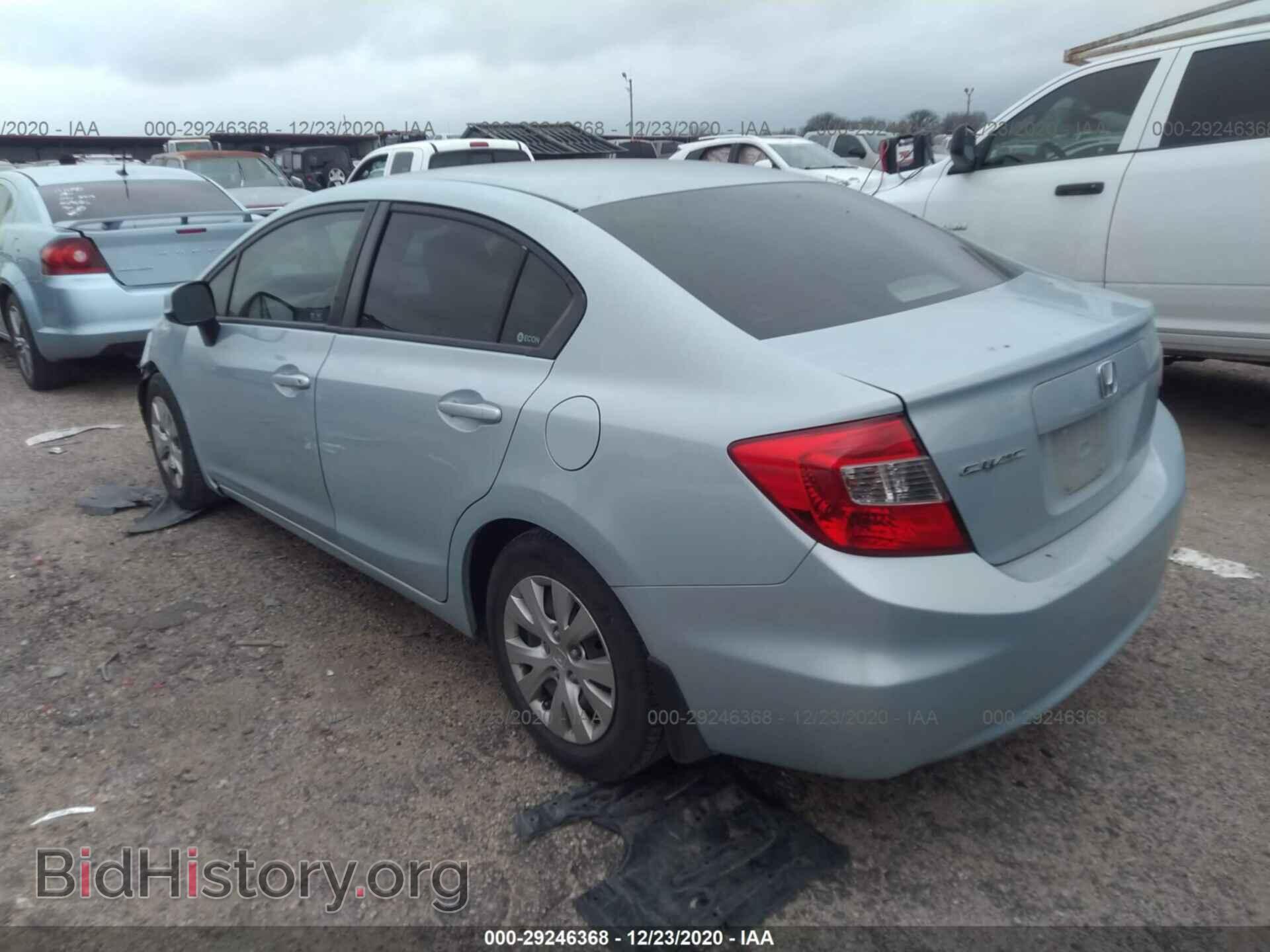 2012 HONDA CIVIC SDN - VIN: 2HGFB2F56CH525715 - Фото 3