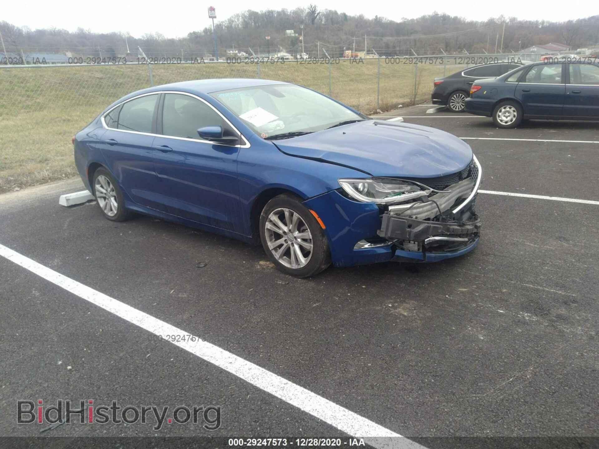 Фотография 1C3CCCAB0GN133705 - CHRYSLER 200 2016