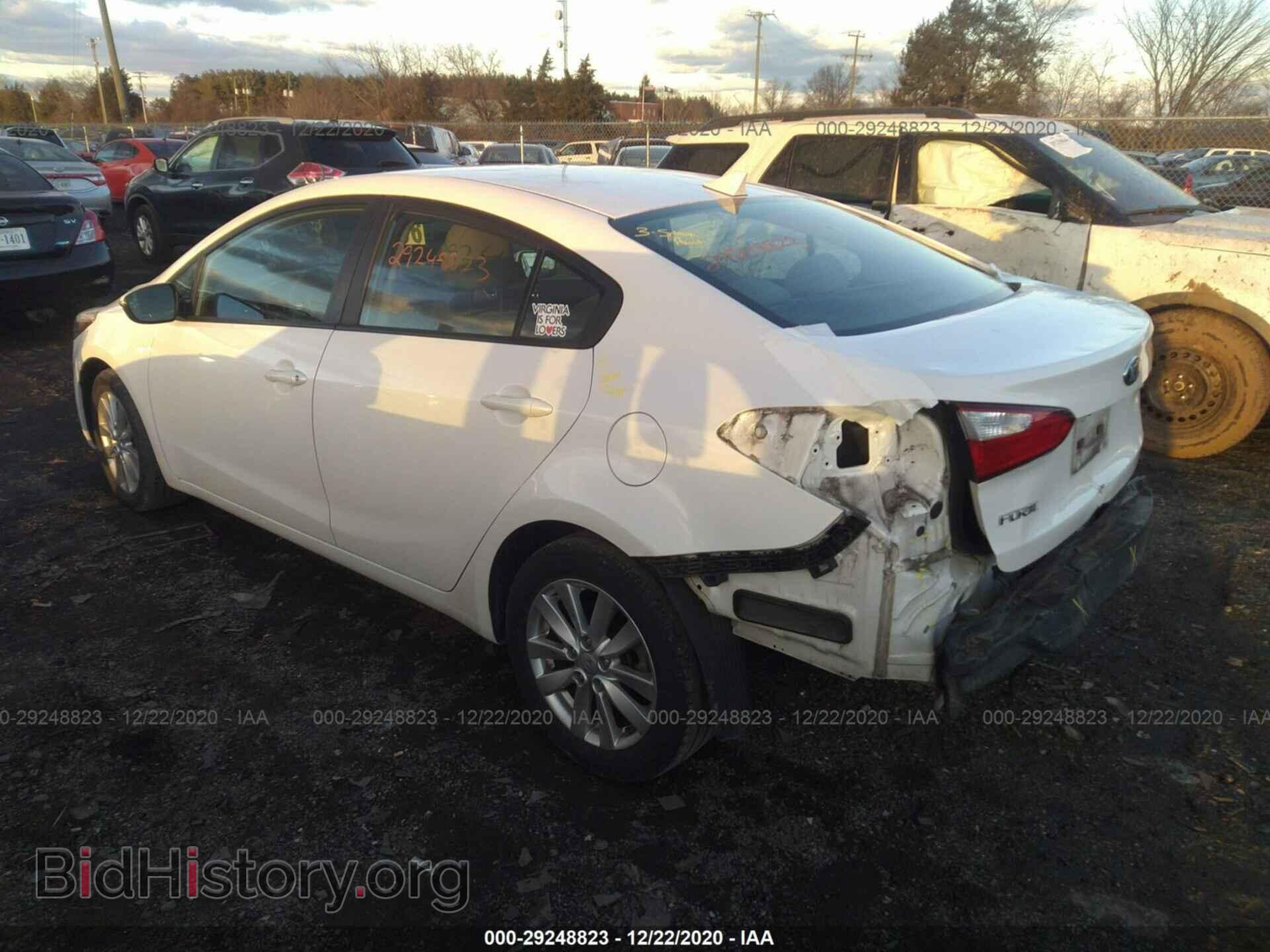 2014 KIA FORTE - VIN: KNAFX4A63E5217307 - Фото 3