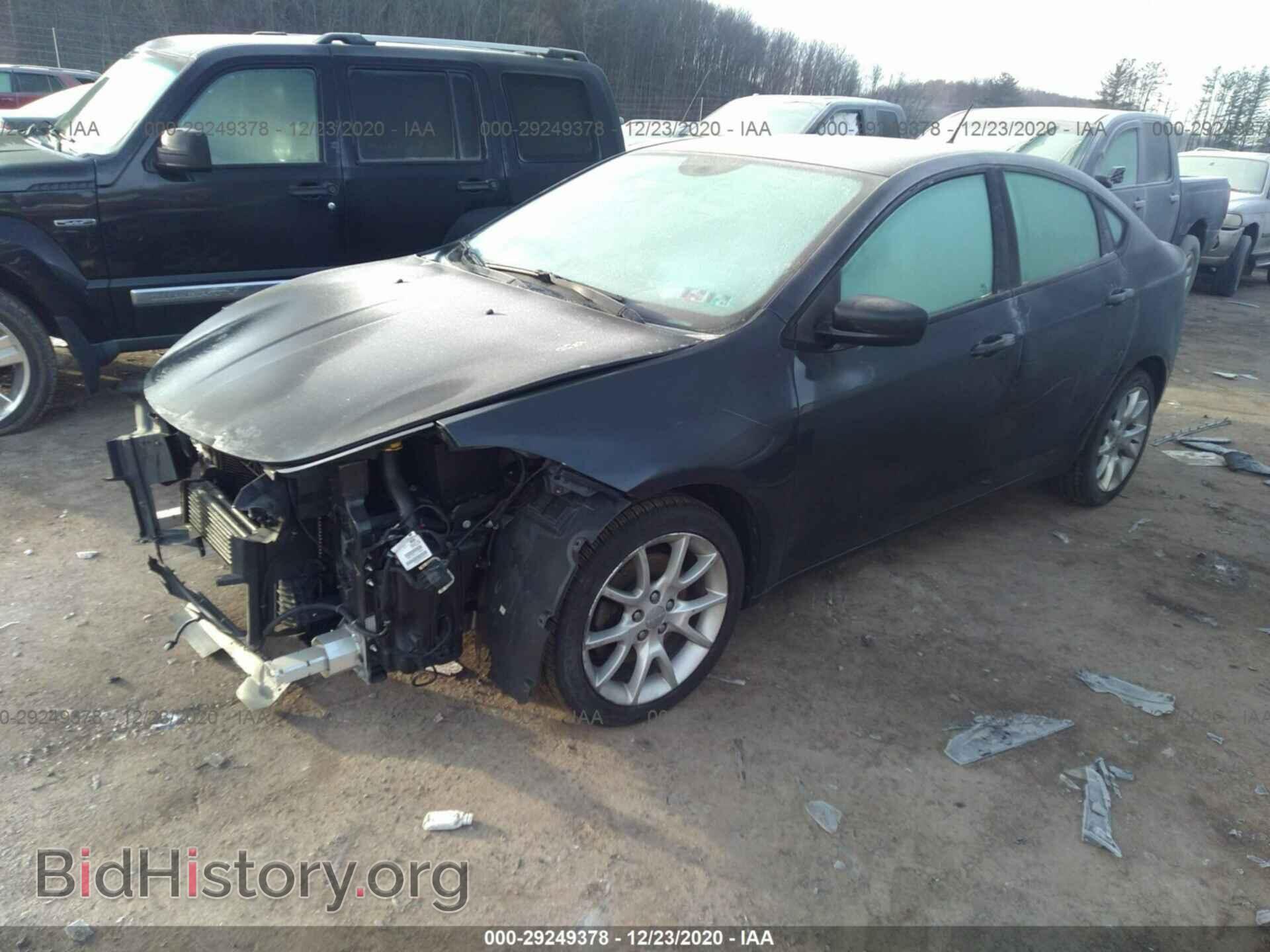 2013 DODGE DART - VIN: 1C3CDFBH2DD257106 - Фото 2