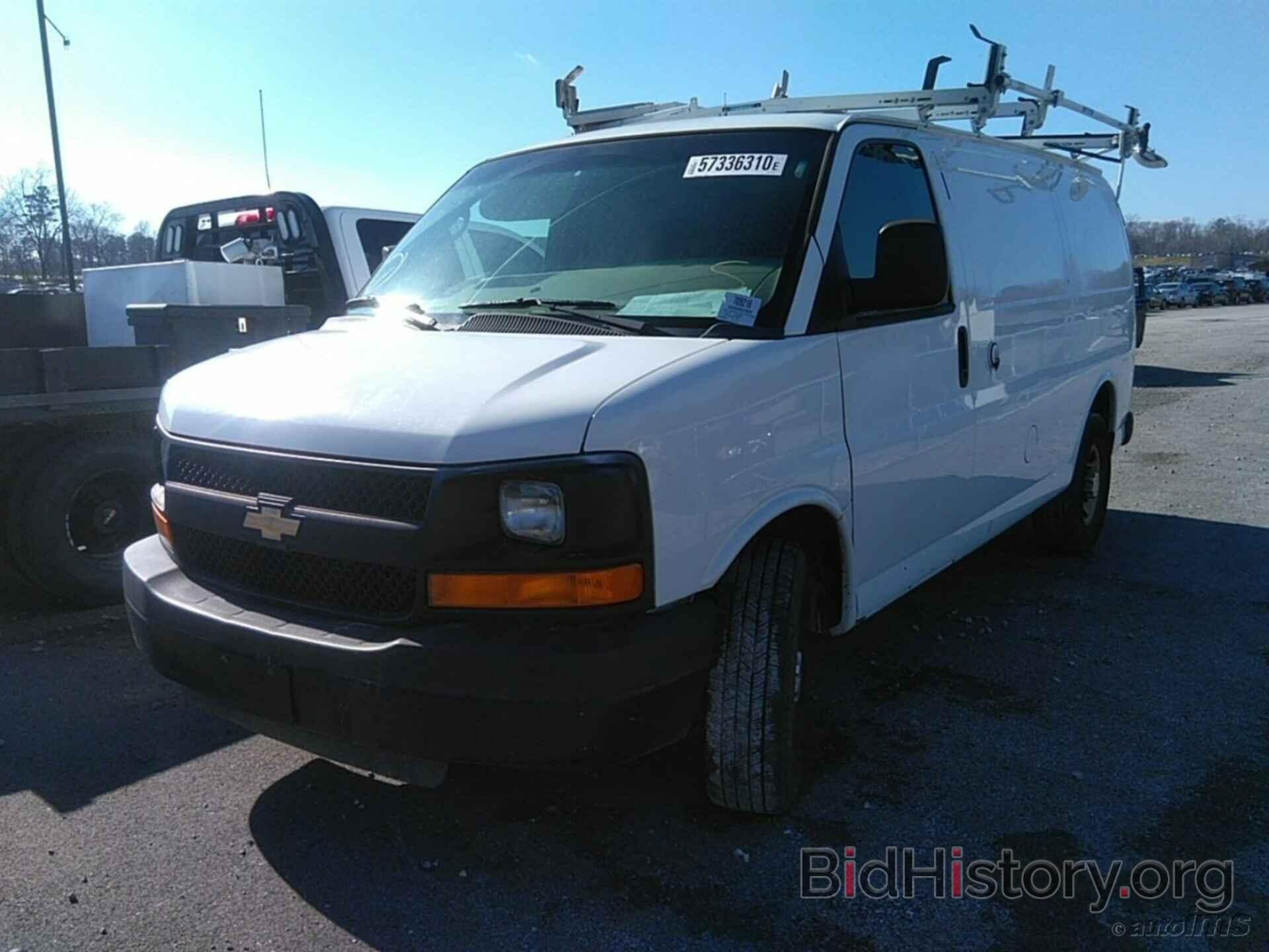 Фотография 1GCWGFCA7D1151110 - CHEVROLET EXPRESS CARGO VAN 2013