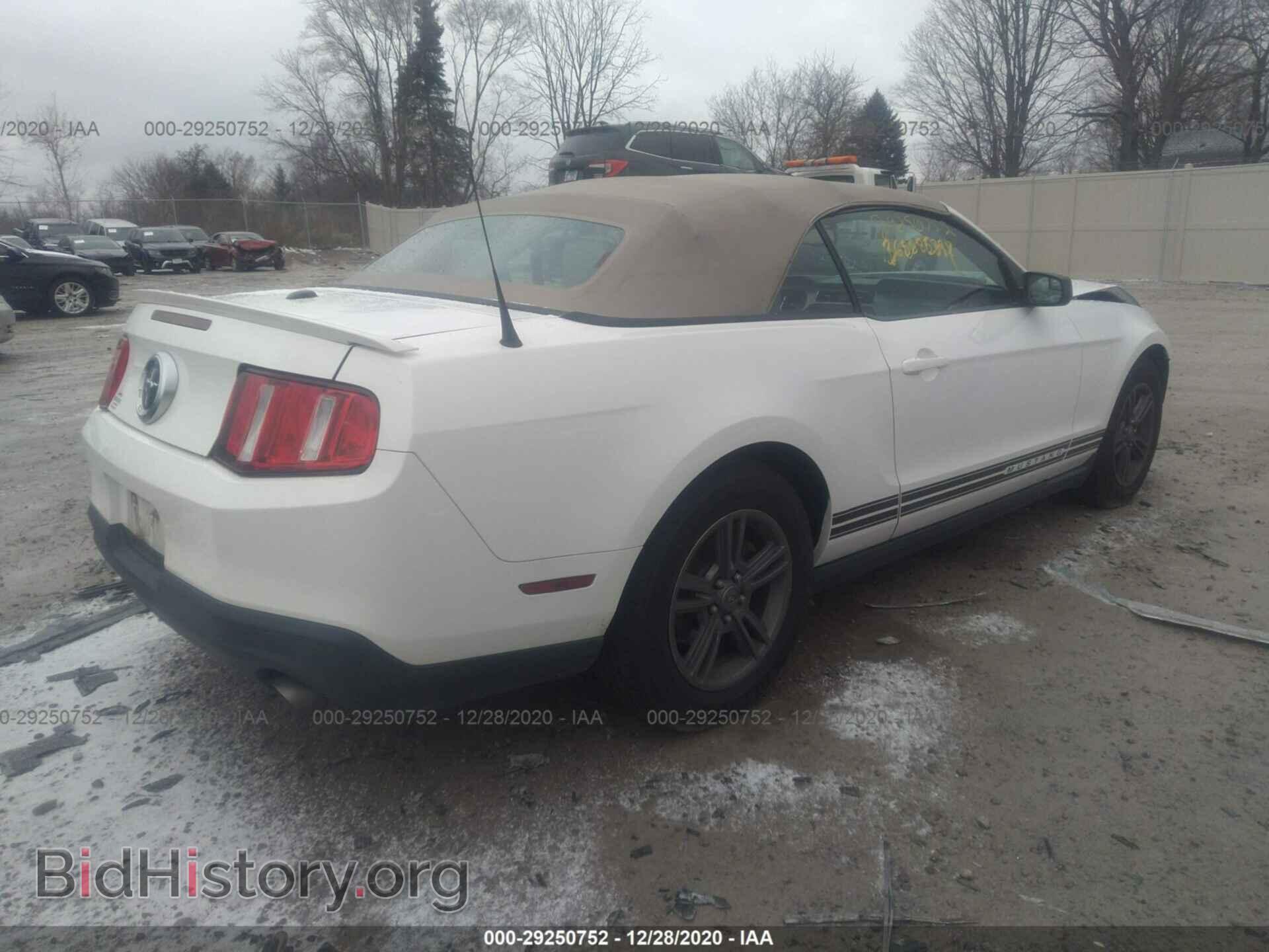2012 FORD MUSTANG - VIN: 1ZVBP8EM6C5286200 - Фото 4