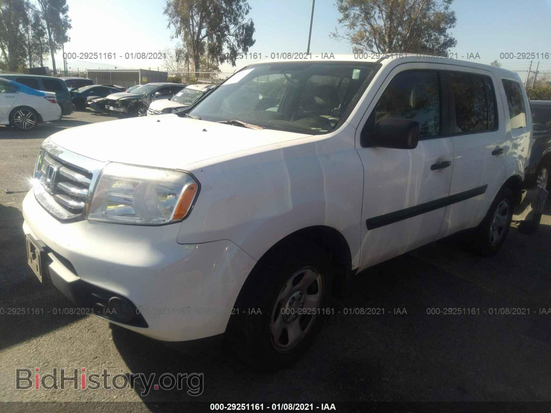 2014 HONDA PILOT - VIN: 5FNYF3H24EB016526 - Фото 2