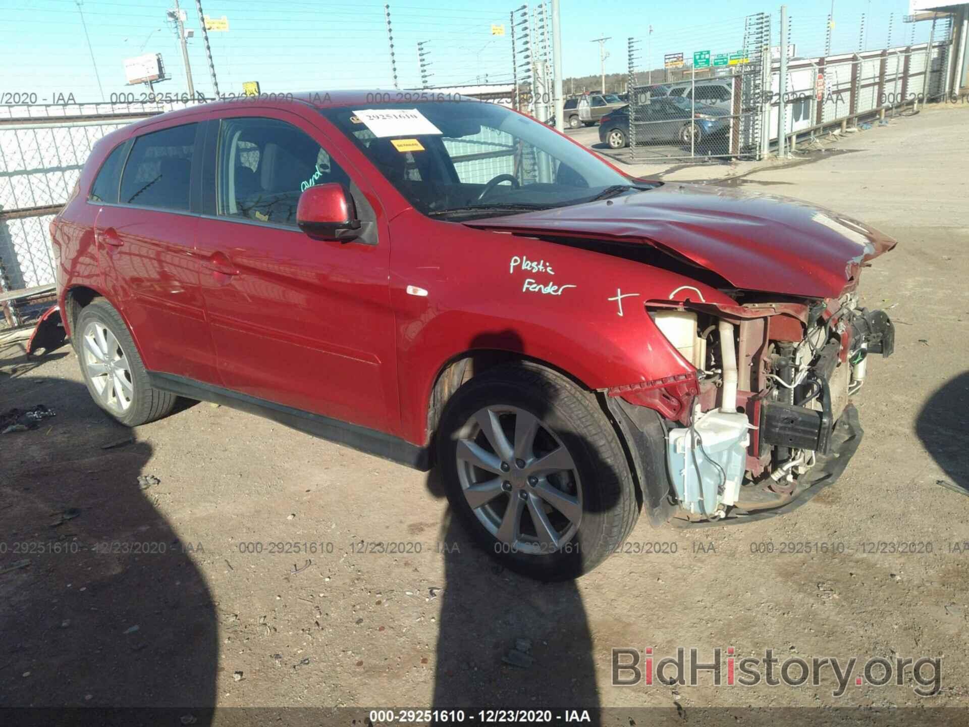 Photo 4A4AP4AU2EE026692 - MITSUBISHI OUTLANDER SPORT 2014