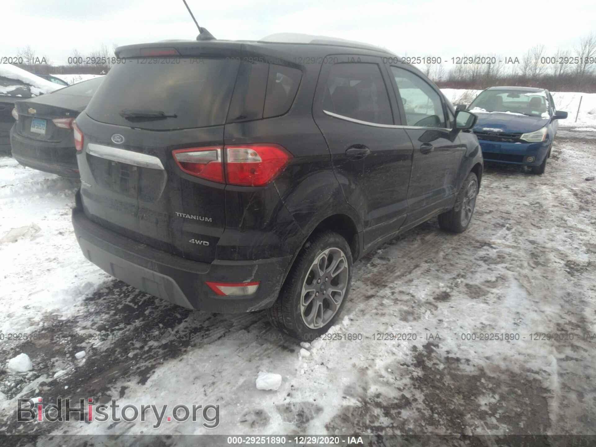 2019 FORD ECOSPORT - VIN: MAJ6S3KL2KC297552 - Фото 4