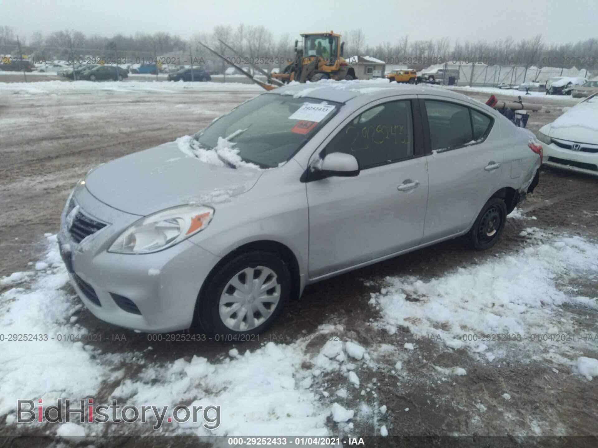 2012 NISSAN VERSA - VIN: 3N1CN7AP1CL896497 - Фото 2