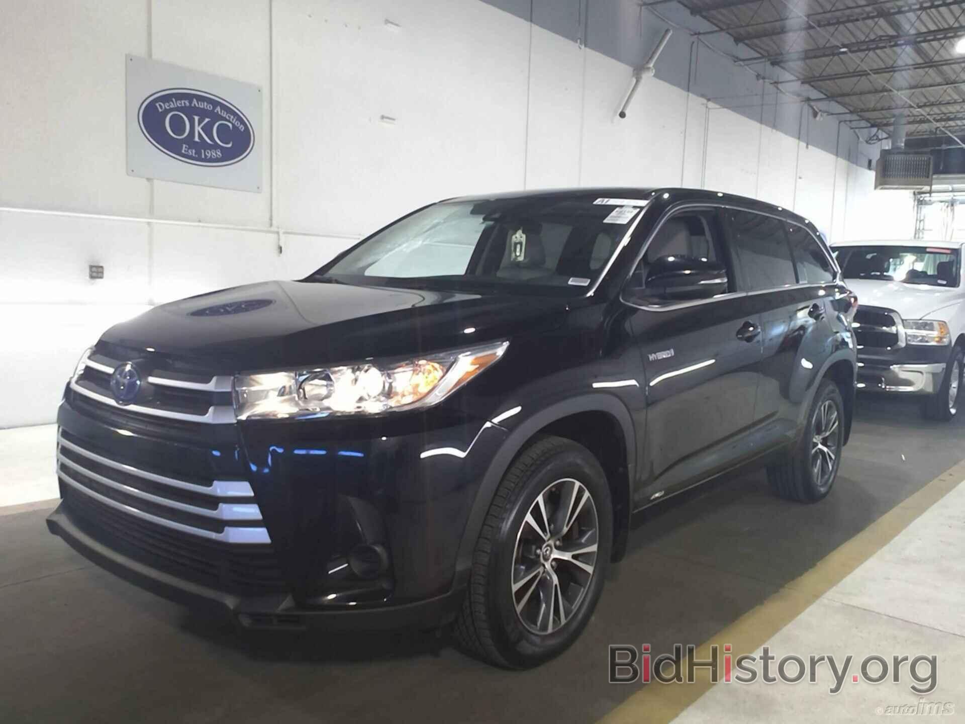 Фотография 5TDBGRFH8JS039164 - TOYOTA HIGHLANDER 2018