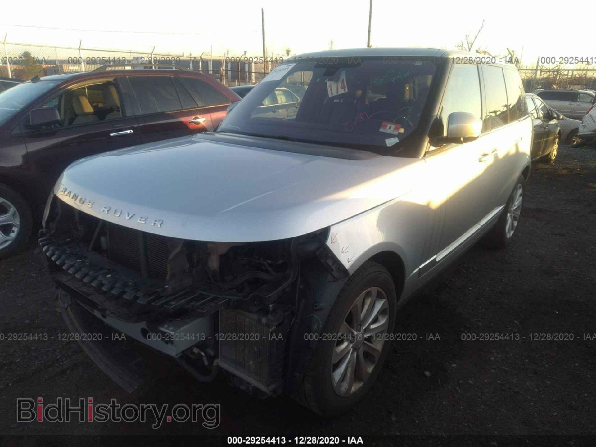 2014 LAND ROVER RANGE ROVER - VIN: SALGS2WF2EA193908 - Фото 2
