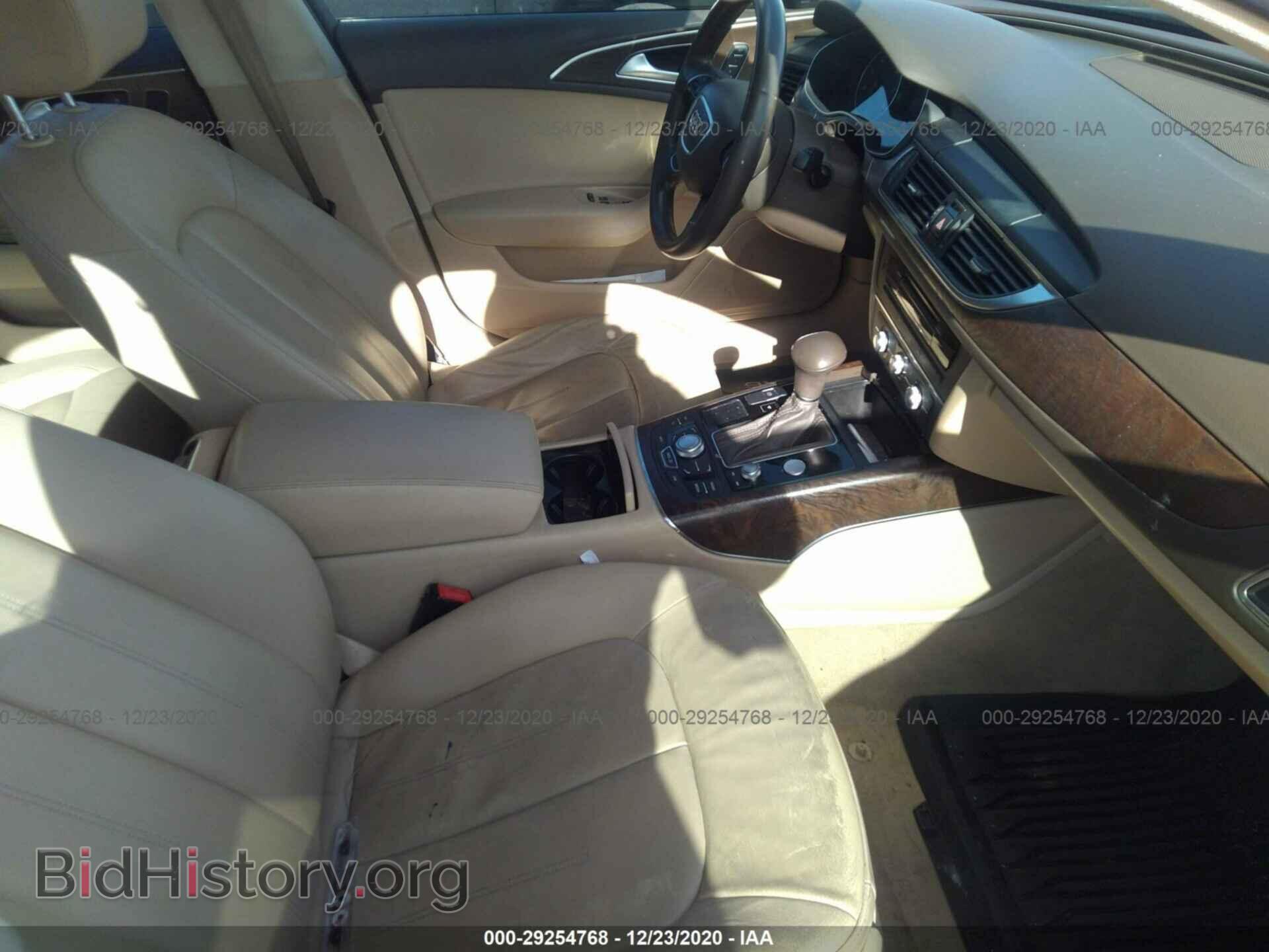 2013 AUDI A6 - VIN: WAUDFAFC3DN103068 - Фото 5
