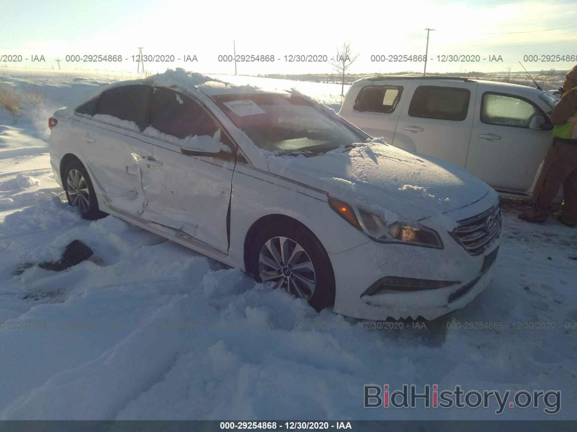 Photo 5NPE34AF6GH352360 - HYUNDAI SONATA 2016