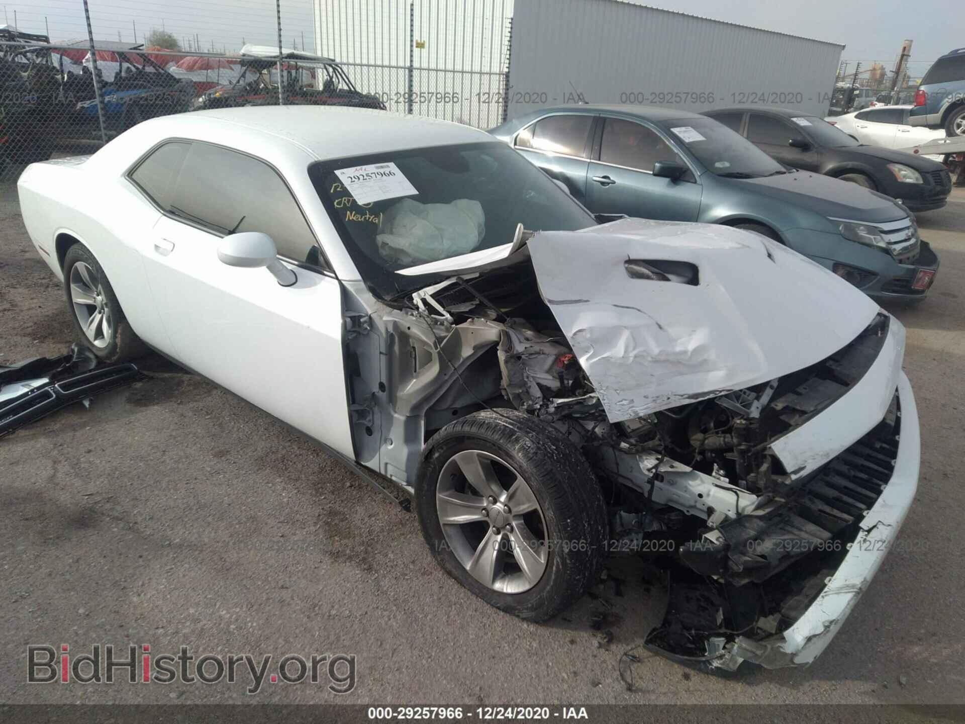 Photo 2C3CDZAG6GH183965 - DODGE CHALLENGER 2016