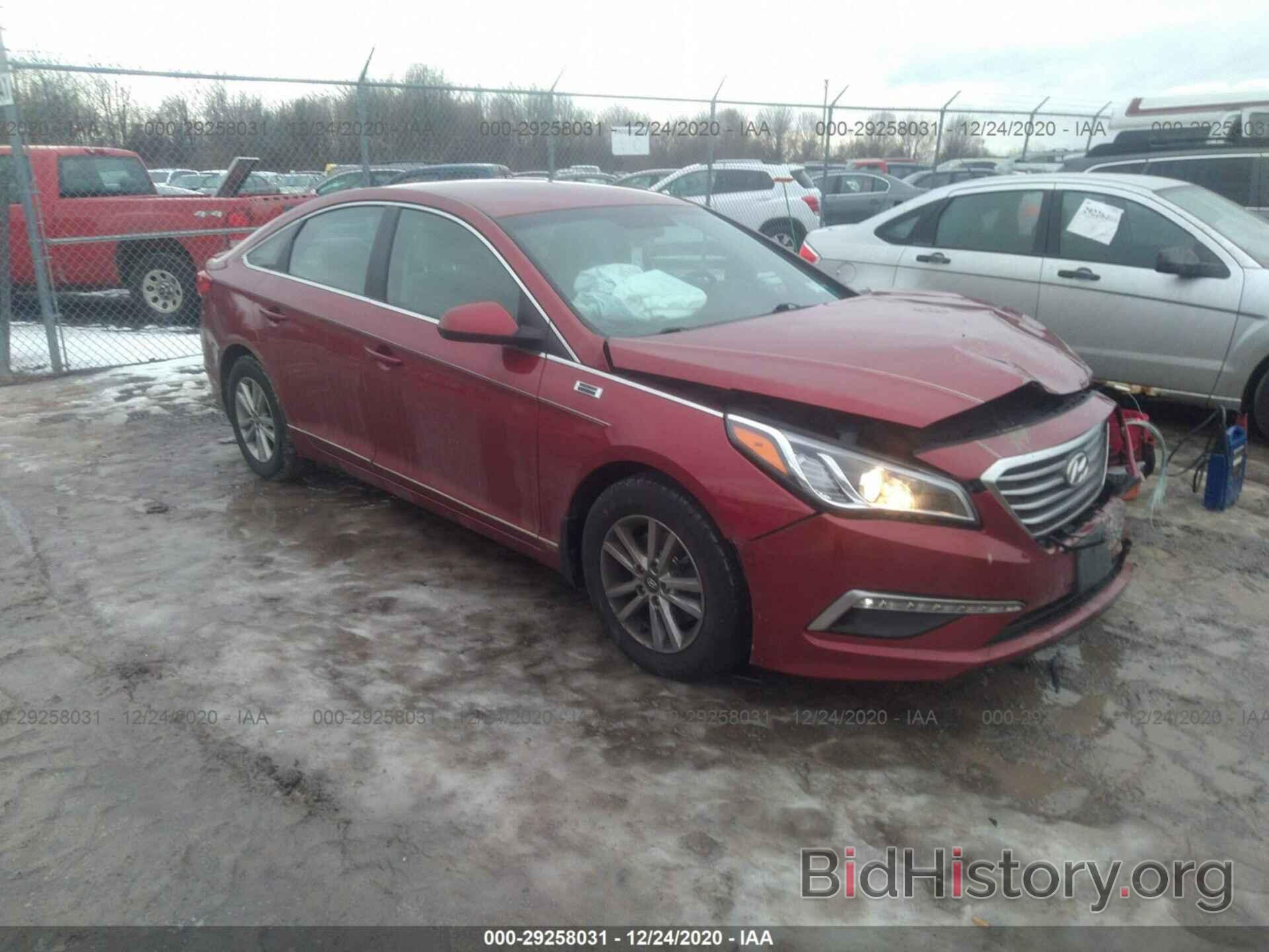 Фотография 5NPE24AF4FH145984 - HYUNDAI SONATA 2015