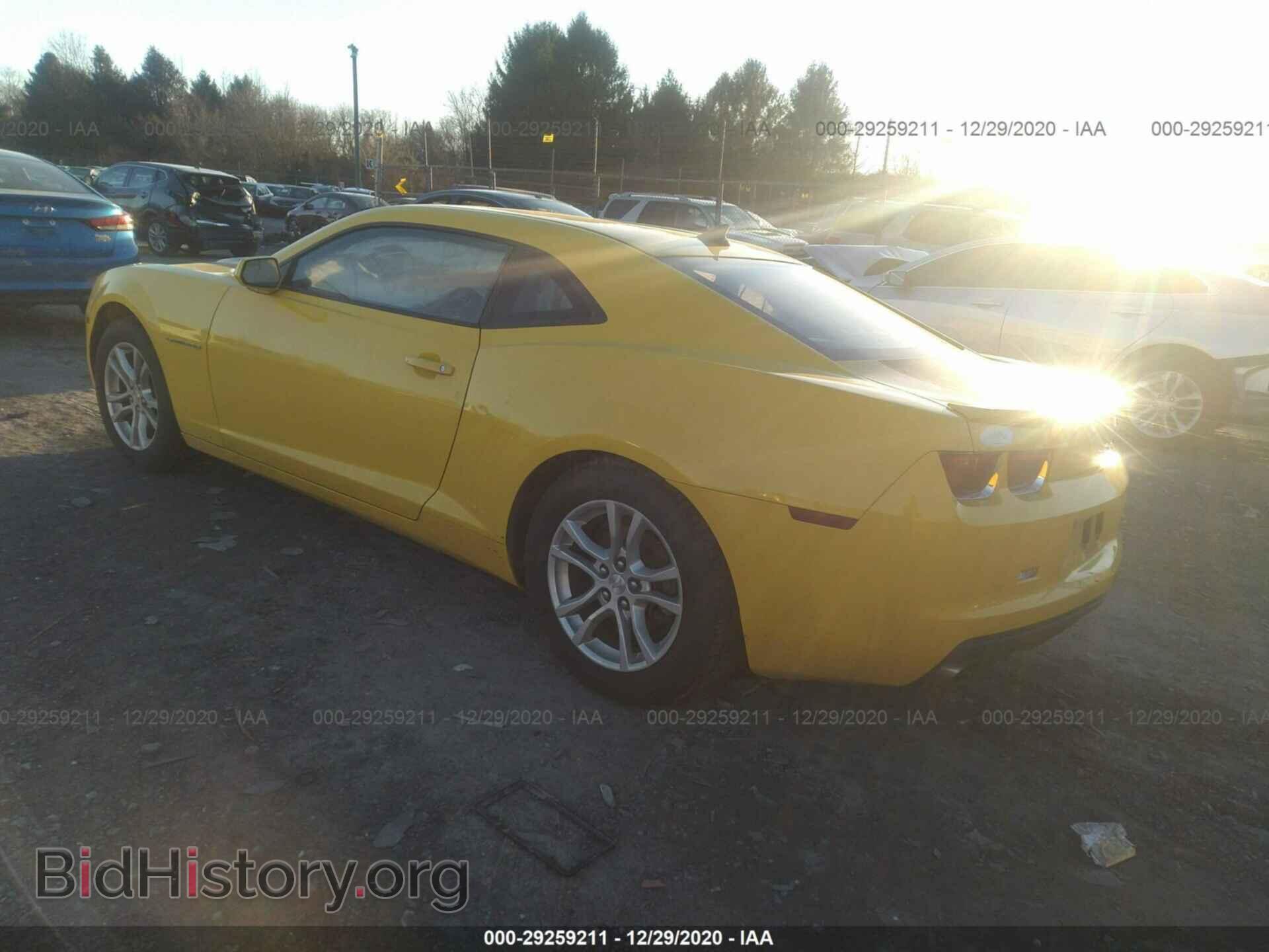 2013 CHEVROLET CAMARO - VIN: 2G1FB1E33D9139301 - Фото 3
