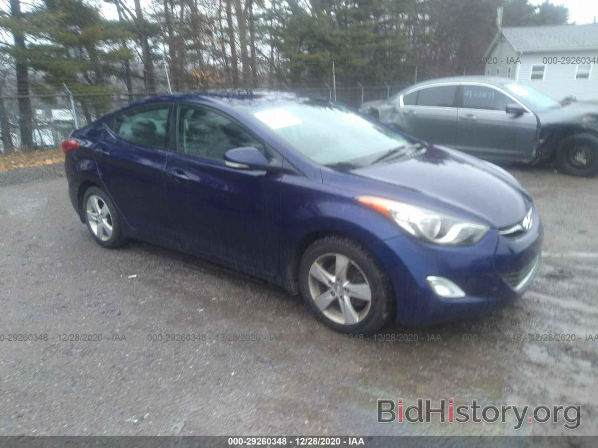 Фотография 5NPDH4AE7DH336054 - HYUNDAI ELANTRA 2013