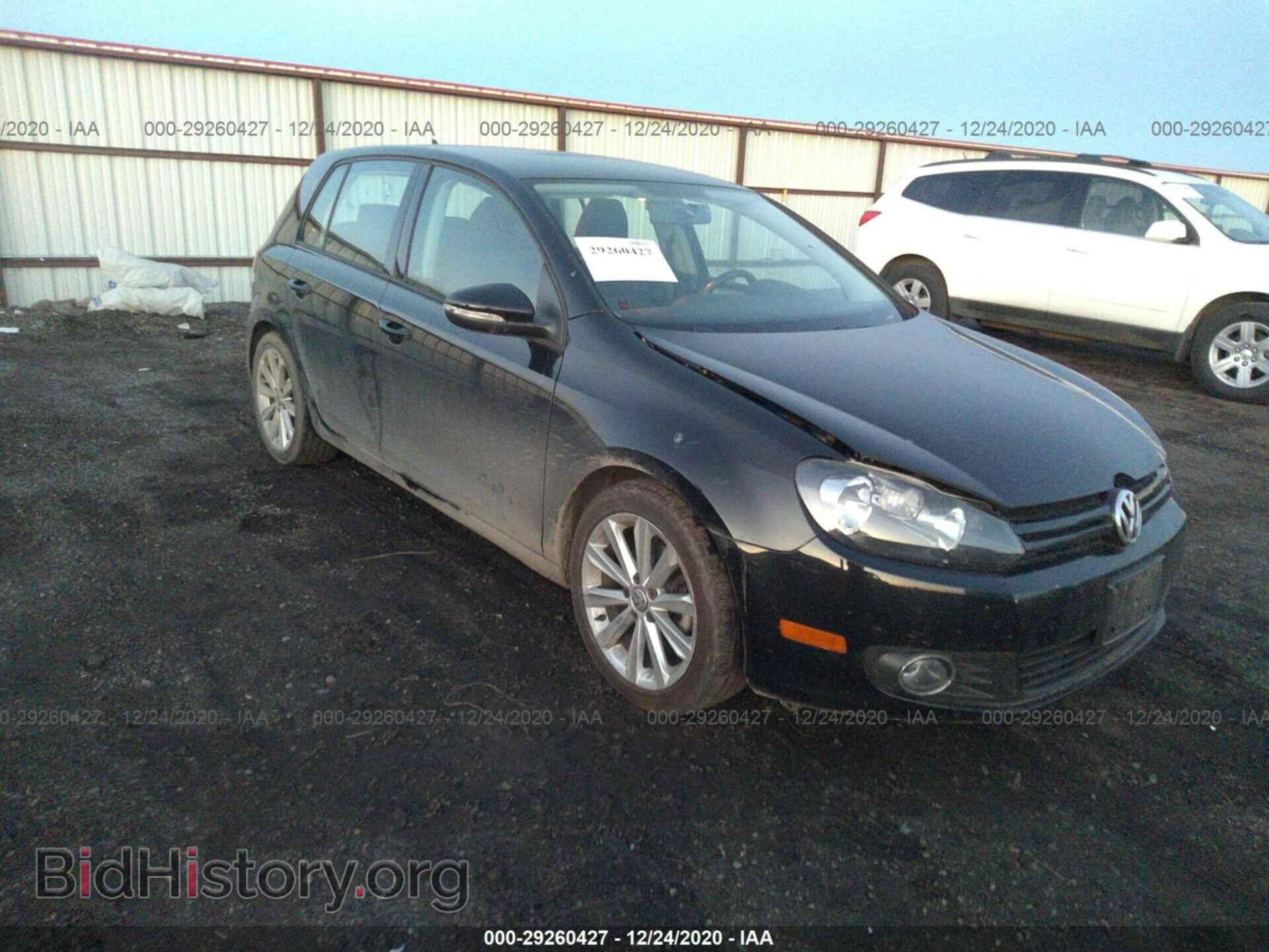 Photo WVWNM7AJ9CW005290 - VOLKSWAGEN GOLF 2012