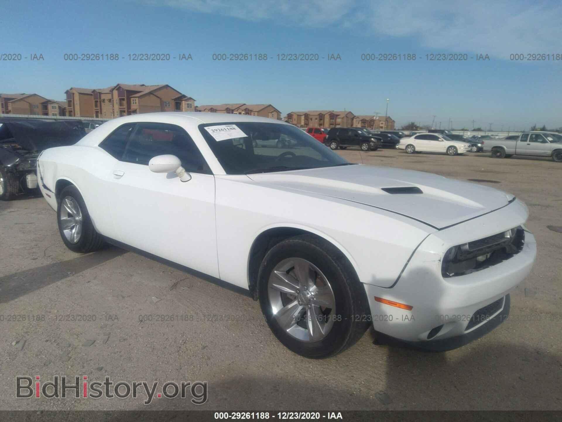 Photo 2C3CDZAG3GH171823 - DODGE CHALLENGER 2016