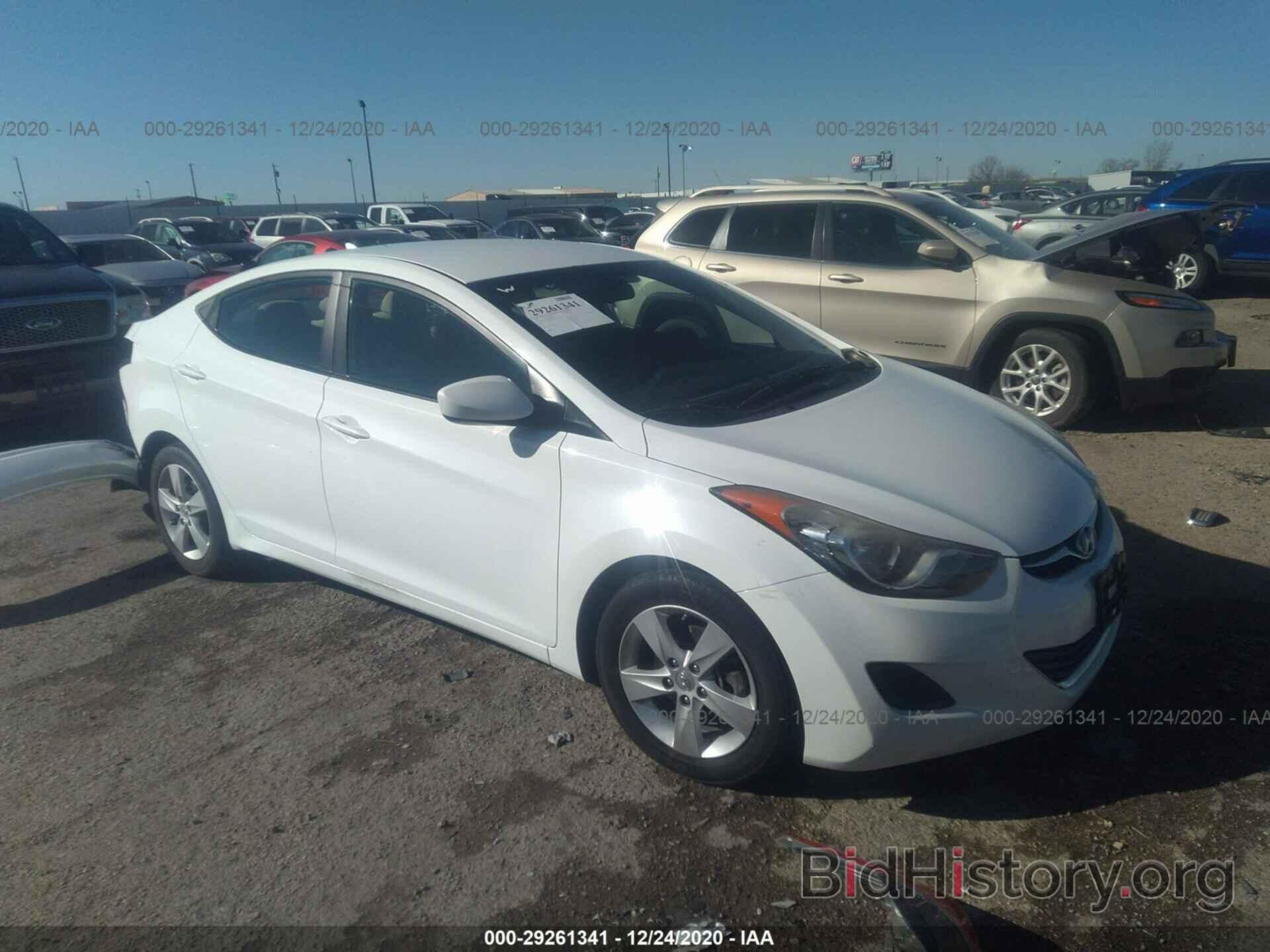 Photo 5NPDH4AE6DH372981 - HYUNDAI ELANTRA 2013