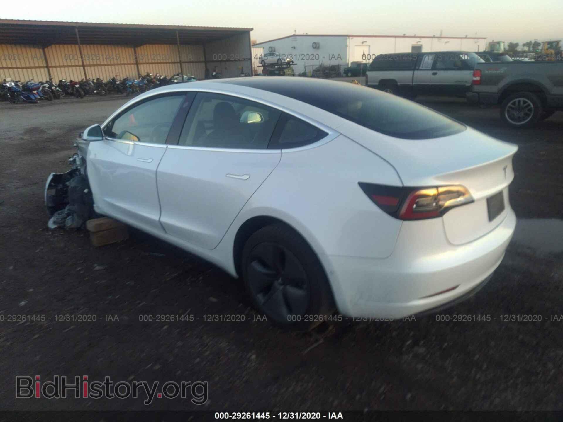 2019 TESLA MODEL 3 - VIN: 5YJ3E1EA5KF425093 - Фото 3