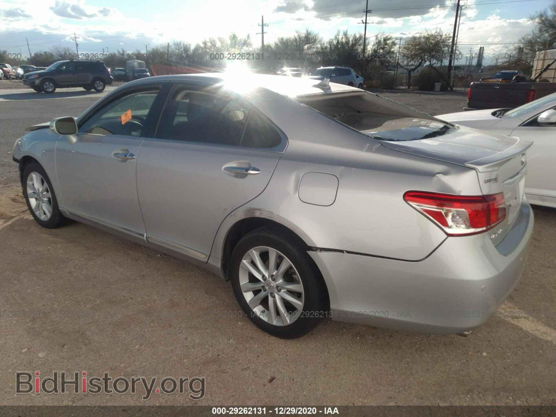 2010 LEXUS ES 350 - VIN: JTHBK1EGXA2390771 - Фото 3