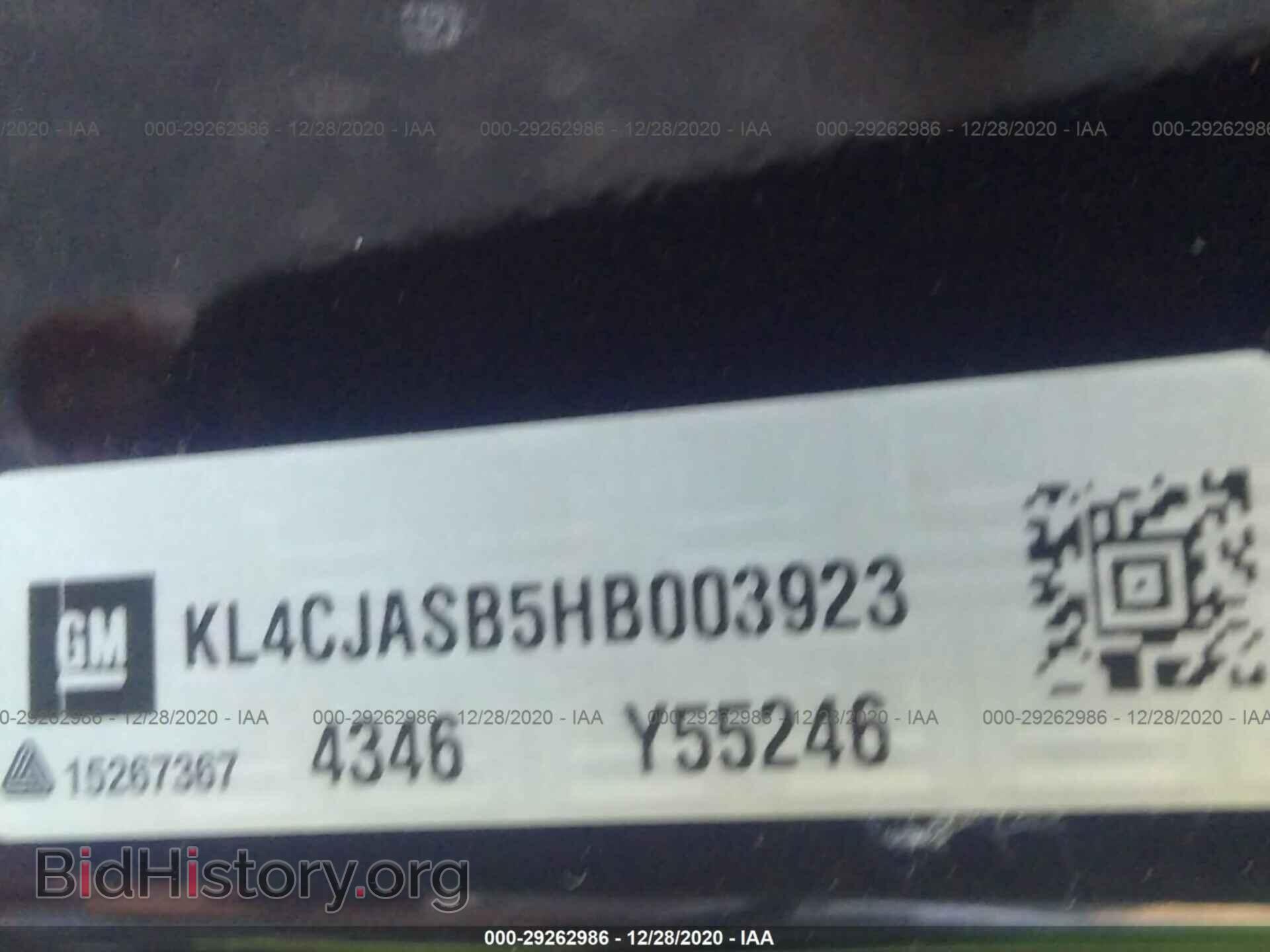 2017 BUICK ENCORE - VIN: KL4CJASB5HB003923 - Photo 9