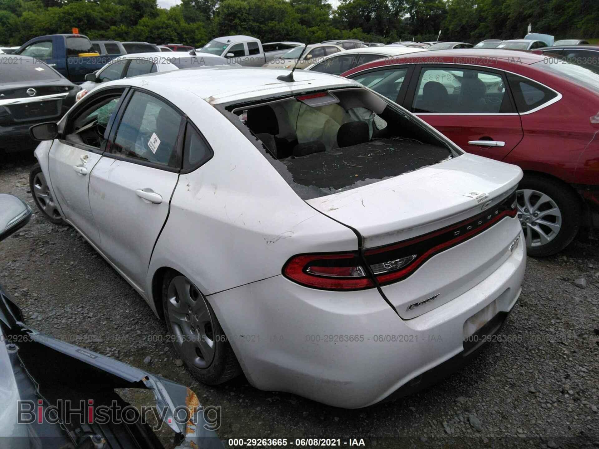 2013 DODGE DART - VIN: 1C3CDFAH8DD332442 - Фото 3