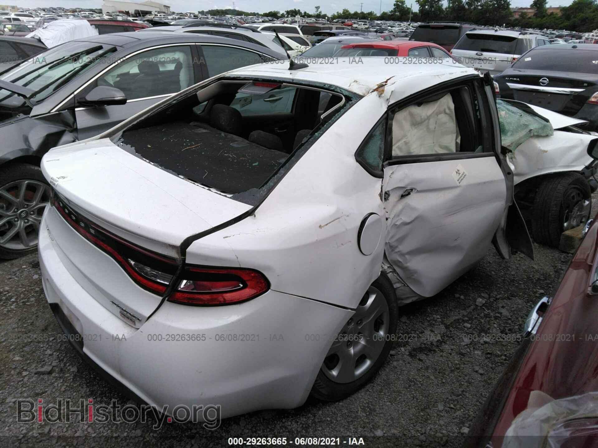 2013 DODGE DART - VIN: 1C3CDFAH8DD332442 - Фото 4