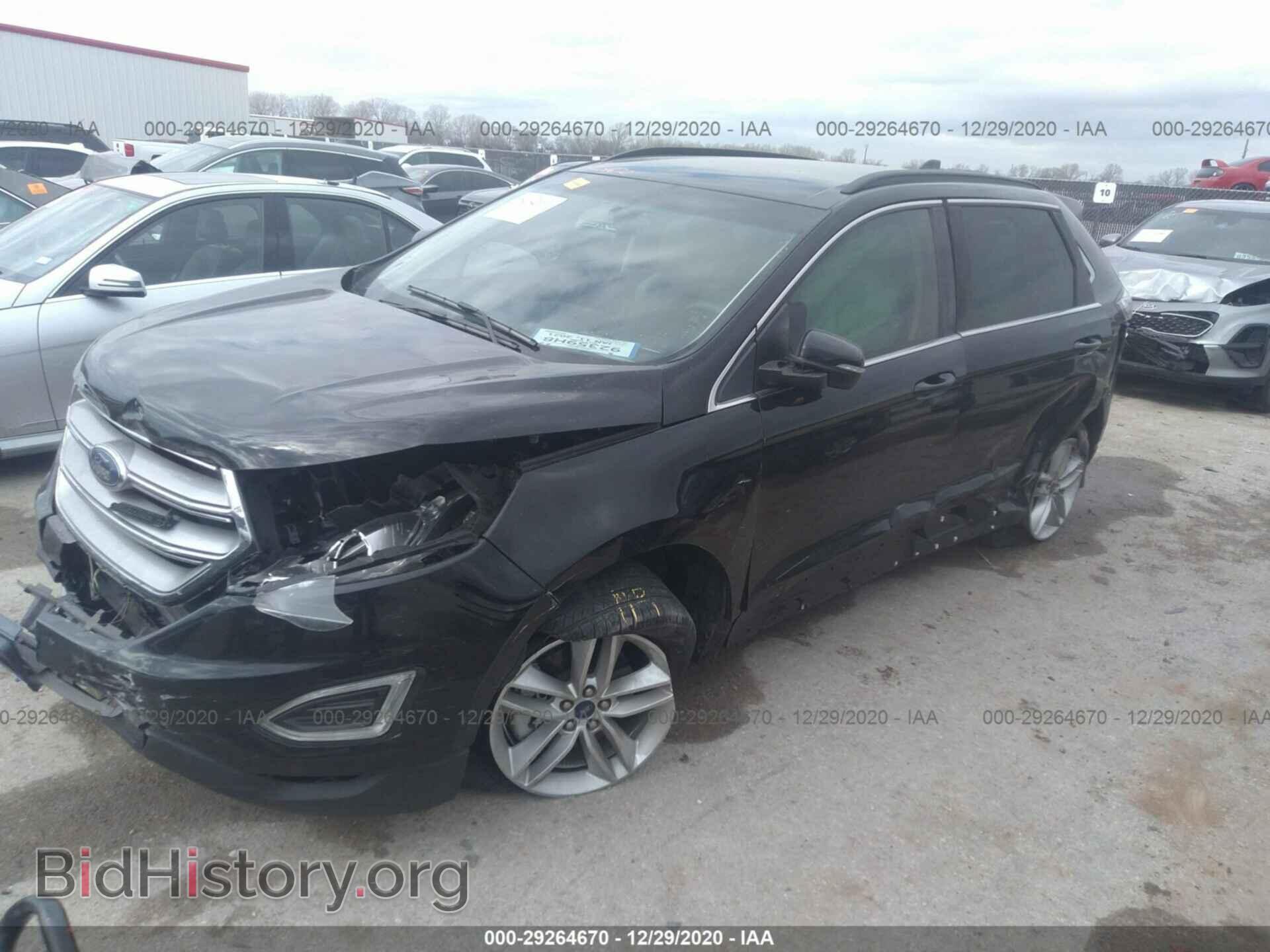 2017 FORD EDGE - VIN: 2FMPK3J94HBB51856 - Фото 2