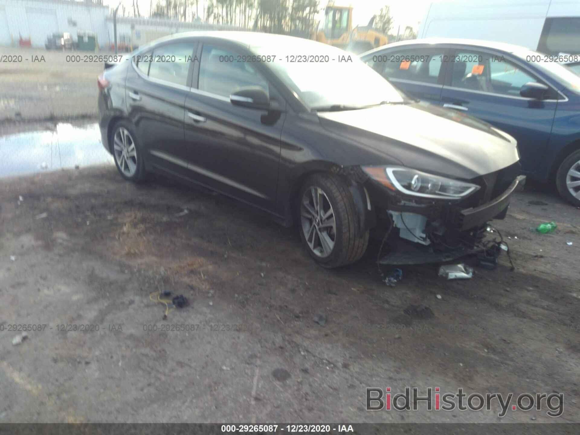 Photo KMHD84LF2HU070634 - HYUNDAI ELANTRA 2017