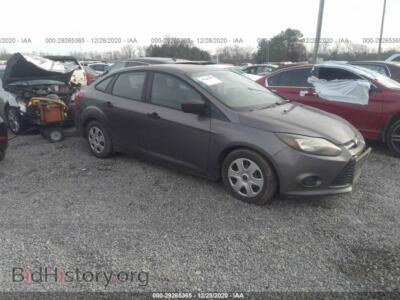 2012 Ford FOCUS S, серый — VIN 1FAHP3E24CL282842, IAAI