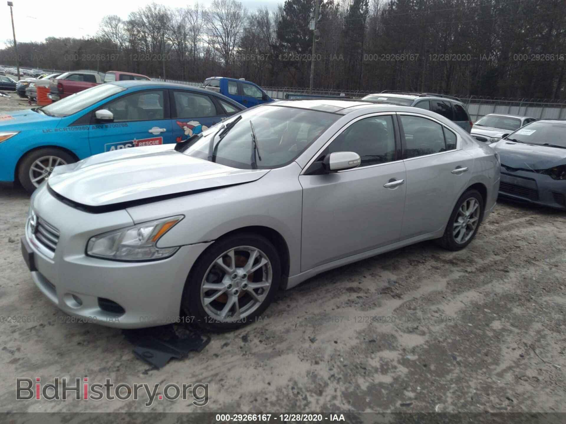 2014 NISSAN MAXIMA - VIN: 1N4AA5AP6EC462214 - Фото 2