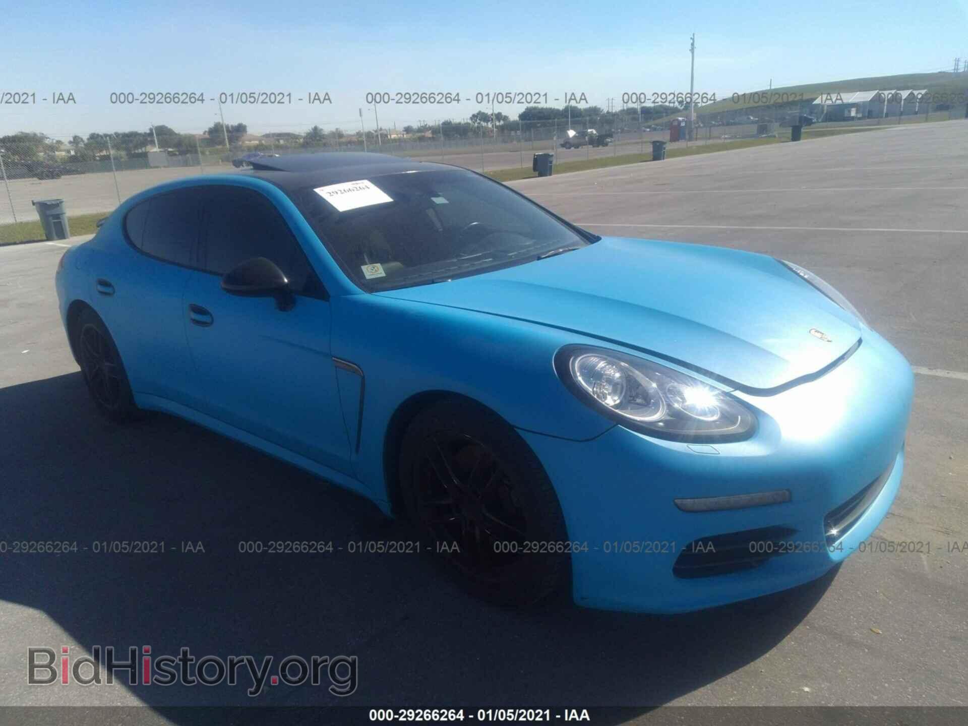 Фотография WP0AA2A75GL000836 - PORSCHE PANAMERA 2016