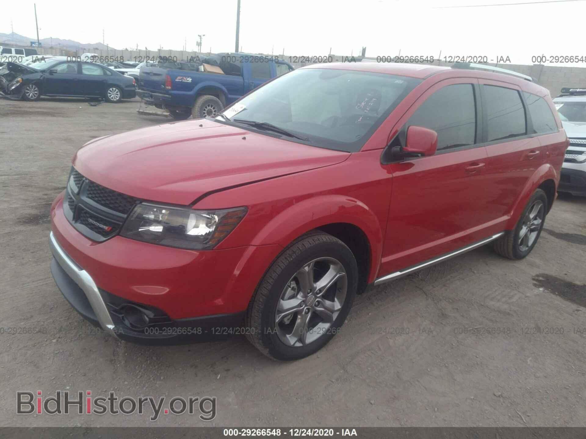 2017 DODGE JOURNEY - VIN: 3C4PDCGG6HT673459 - Фото 2