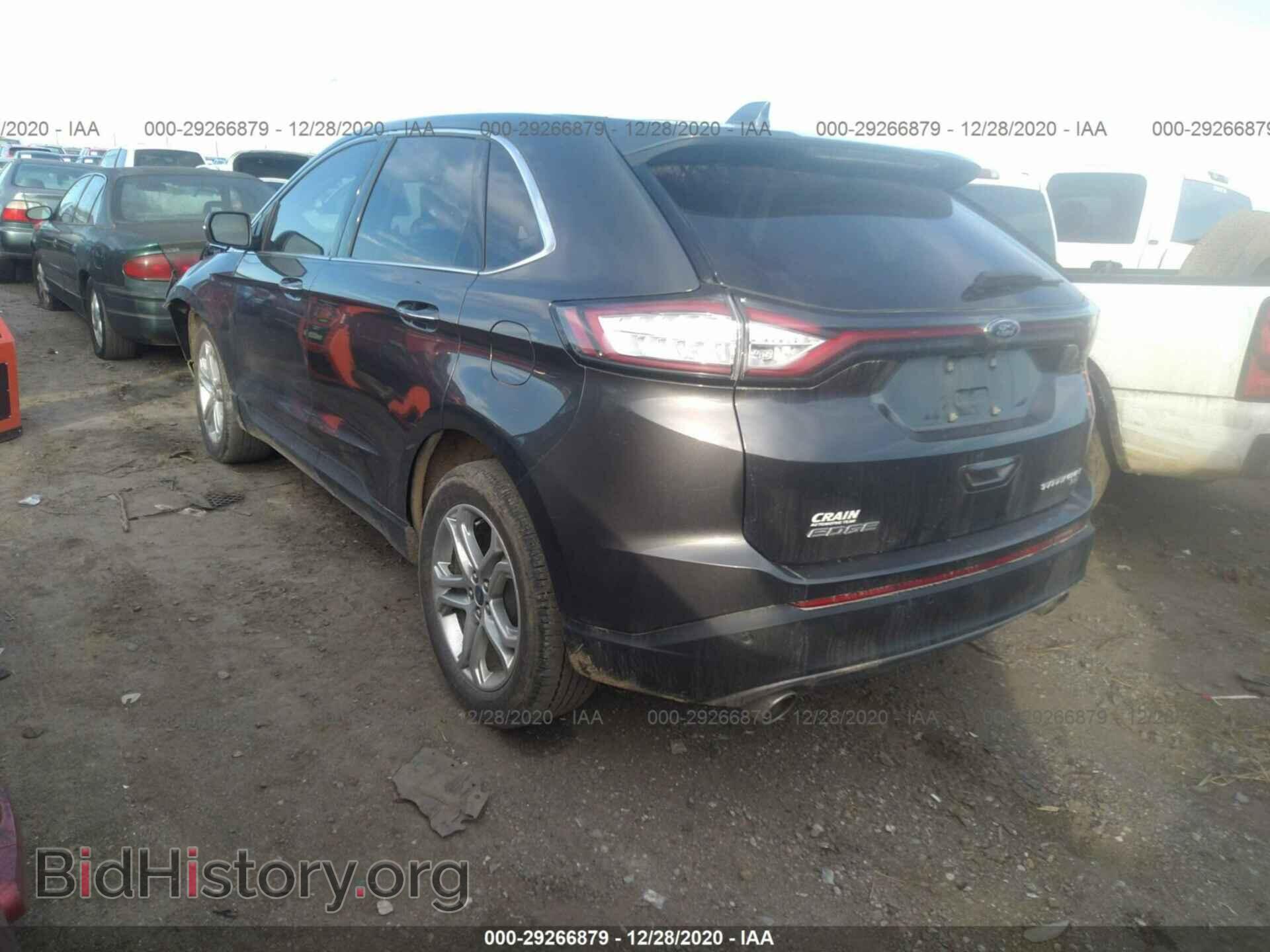 2017 FORD EDGE - VIN: 2FMPK4K80HBB89693 - Фото 3