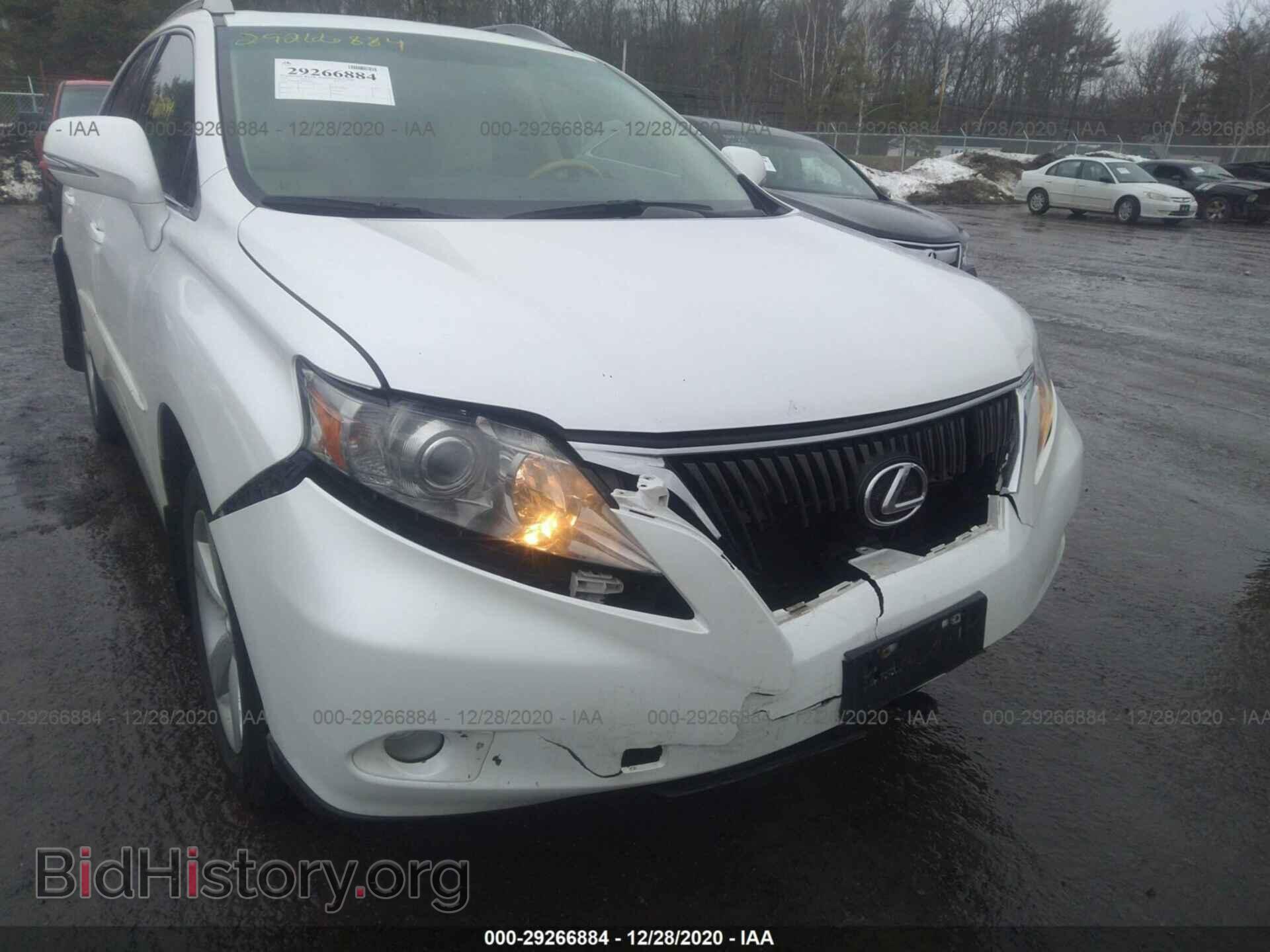 2011 LEXUS RX 350 - VIN: 2T2BK1BA4BC096699 - Фото 6