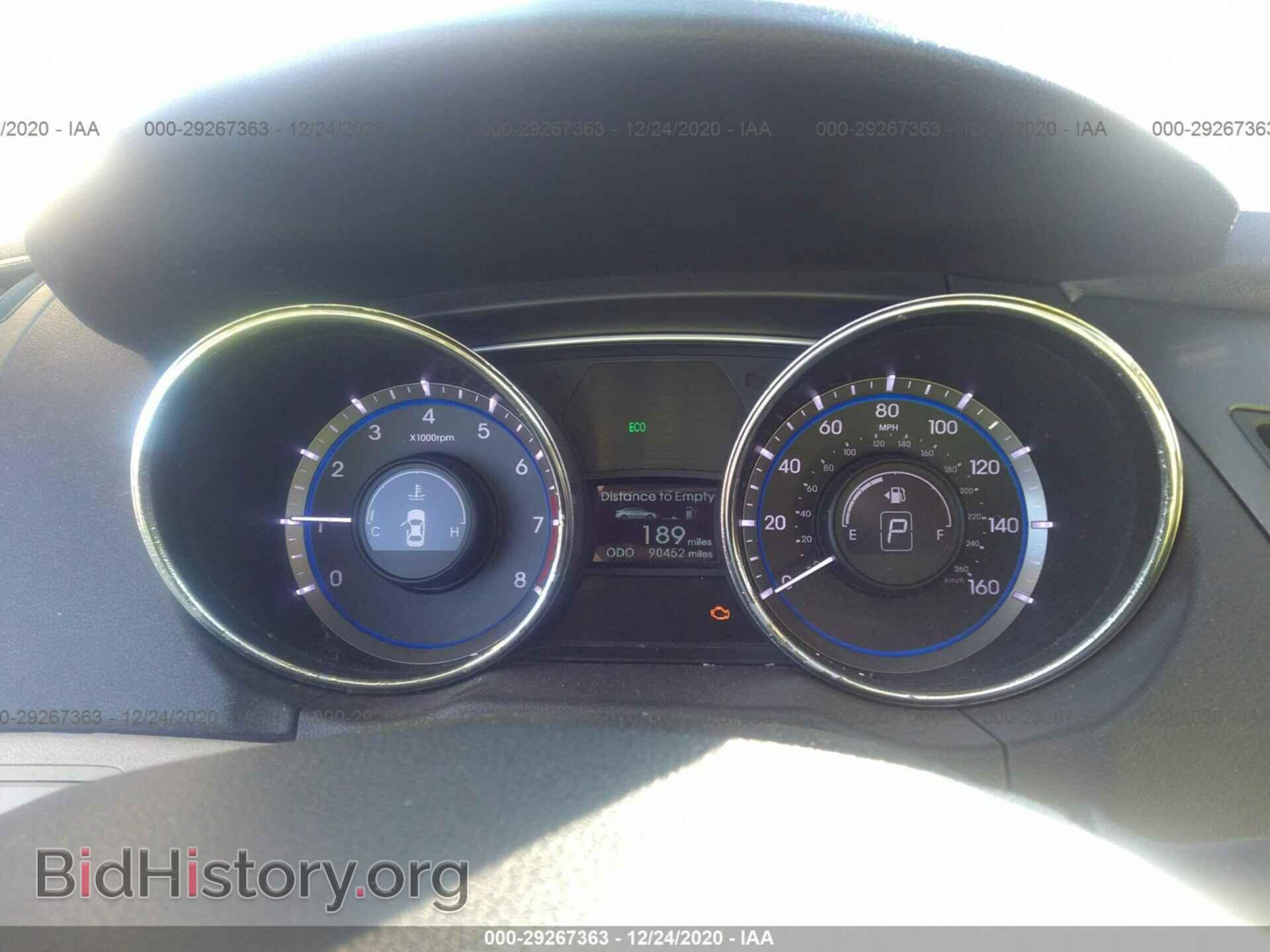 2012 HYUNDAI SONATA - VIN: 5NPEB4AC9CH326659 - Фото 7