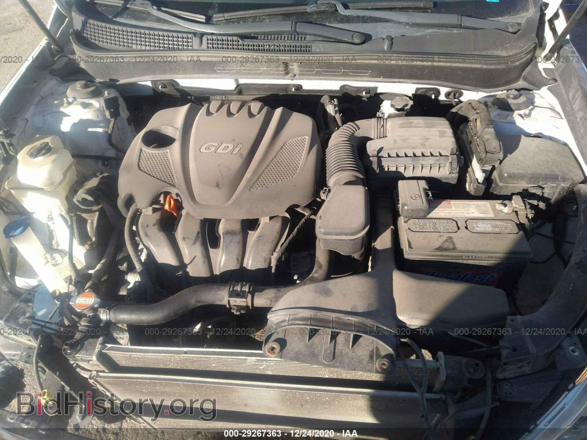 2012 HYUNDAI SONATA - VIN: 5NPEB4AC9CH326659 - Фото 10