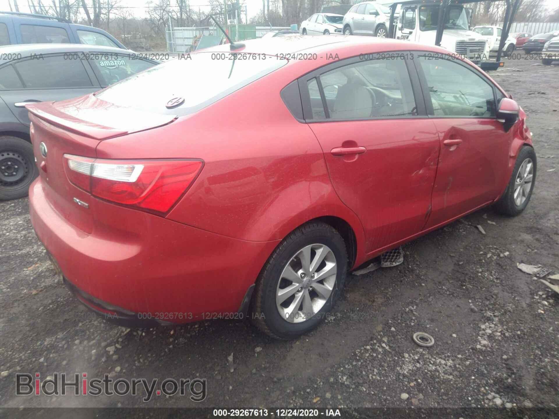 2013 KIA RIO - VIN: KNADN4A36D6180913 - Photo 4
