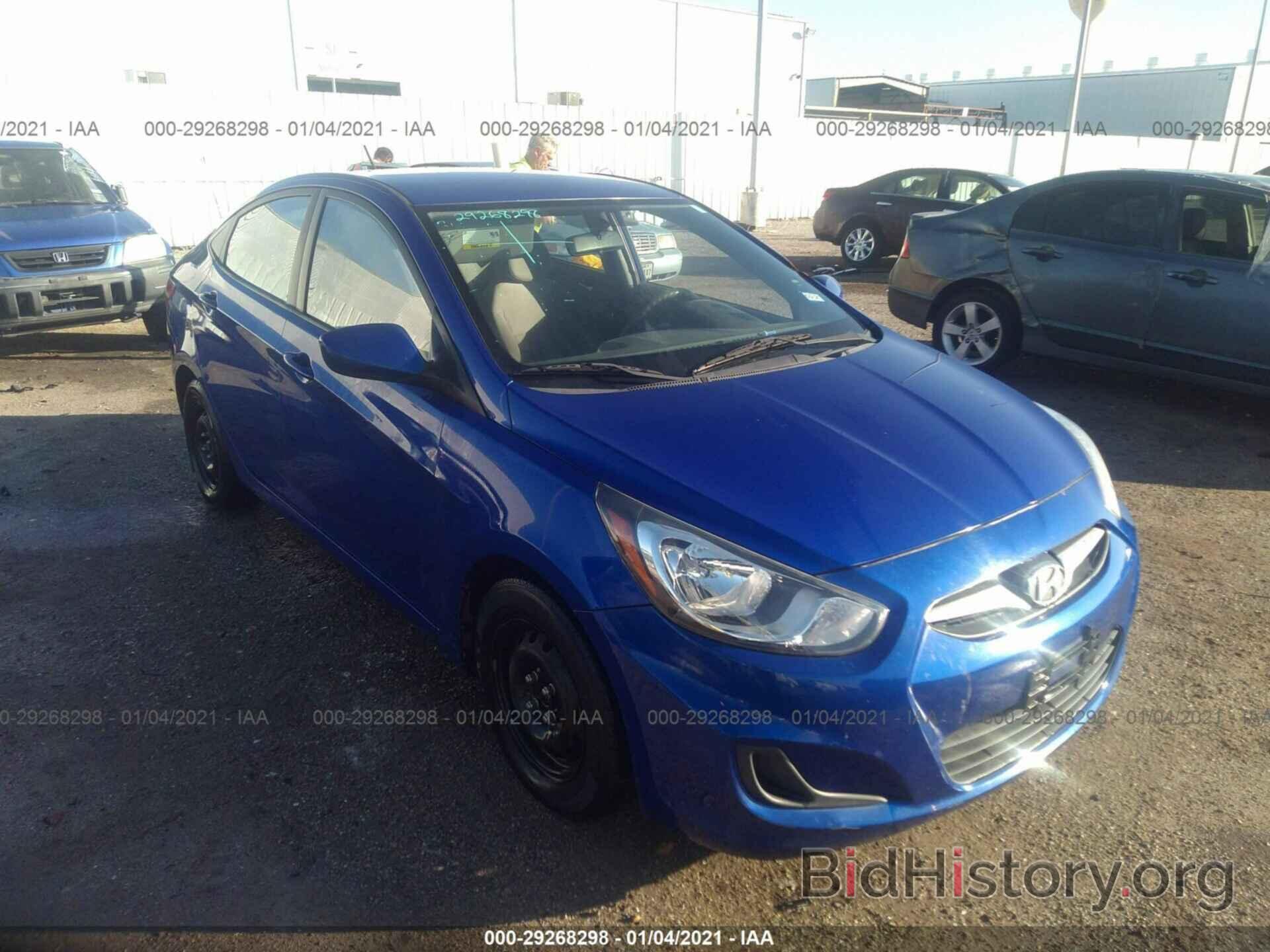 Photo KMHCT4AE2DU536576 - HYUNDAI ACCENT 2013