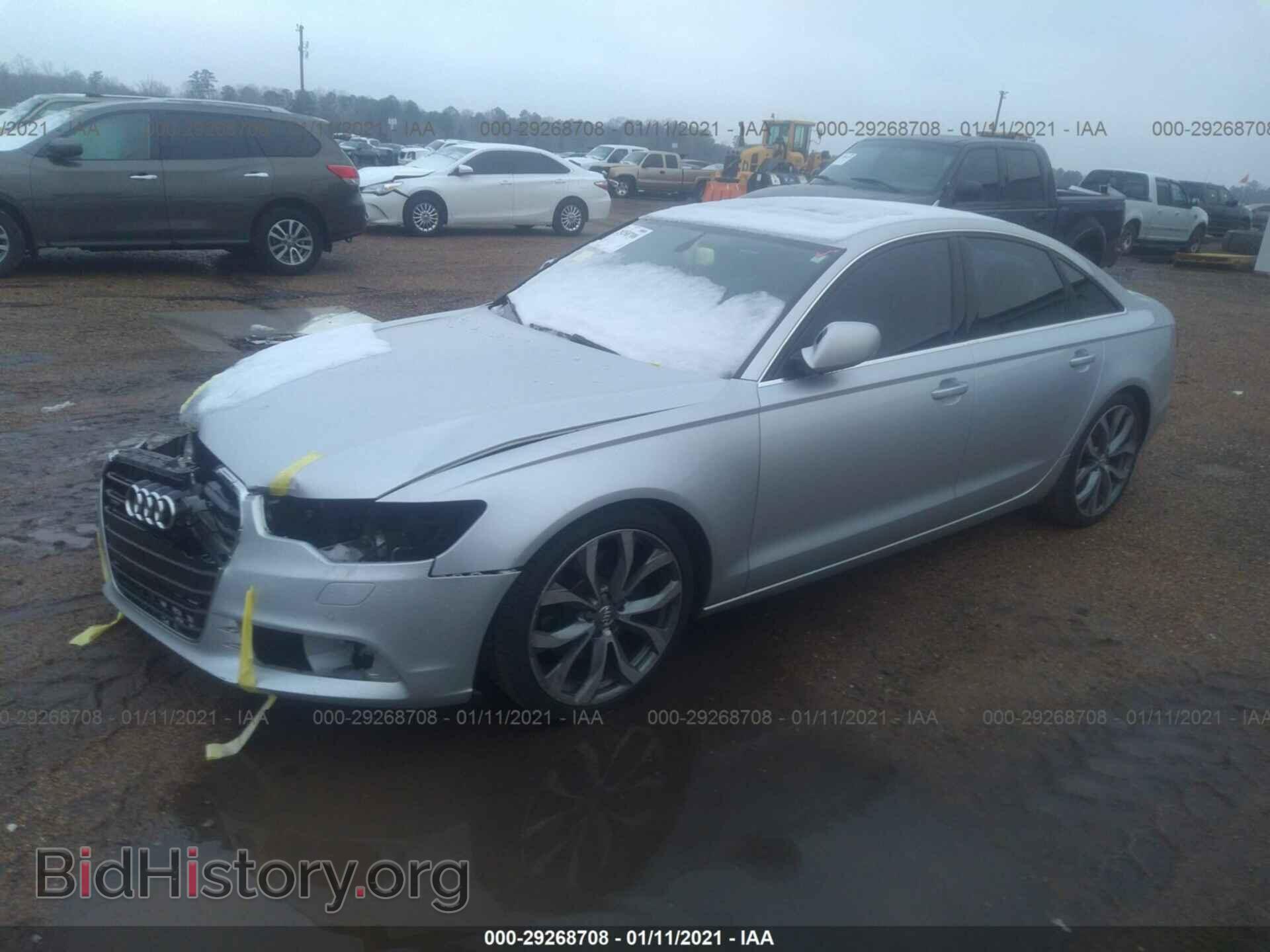 2014 AUDI A6 - VIN: WAUGFAFC3EN081099 - Фото 2