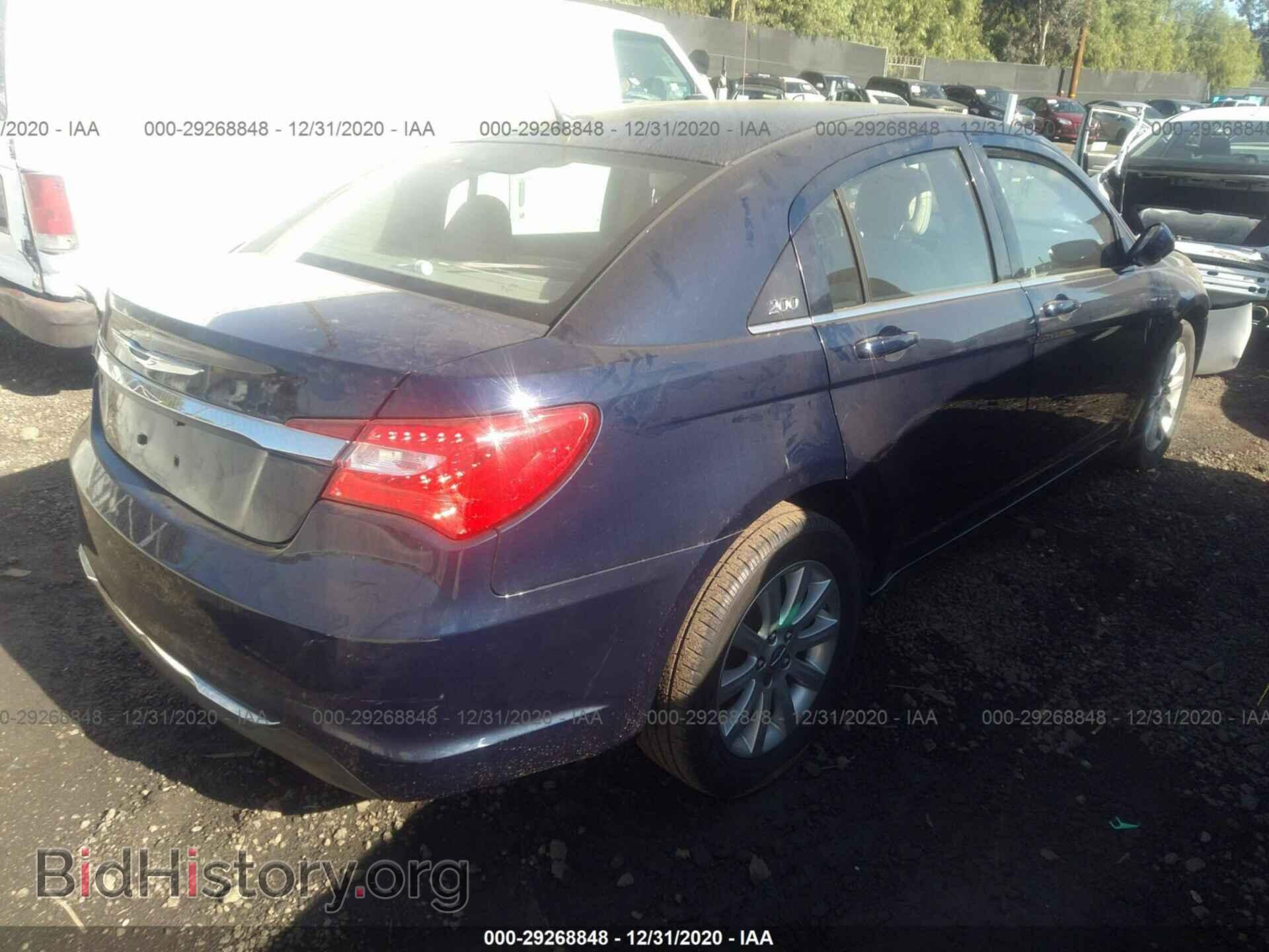 2013 CHRYSLER 200 - VIN: 1C3CCBBB1DN611862 - Фото 4