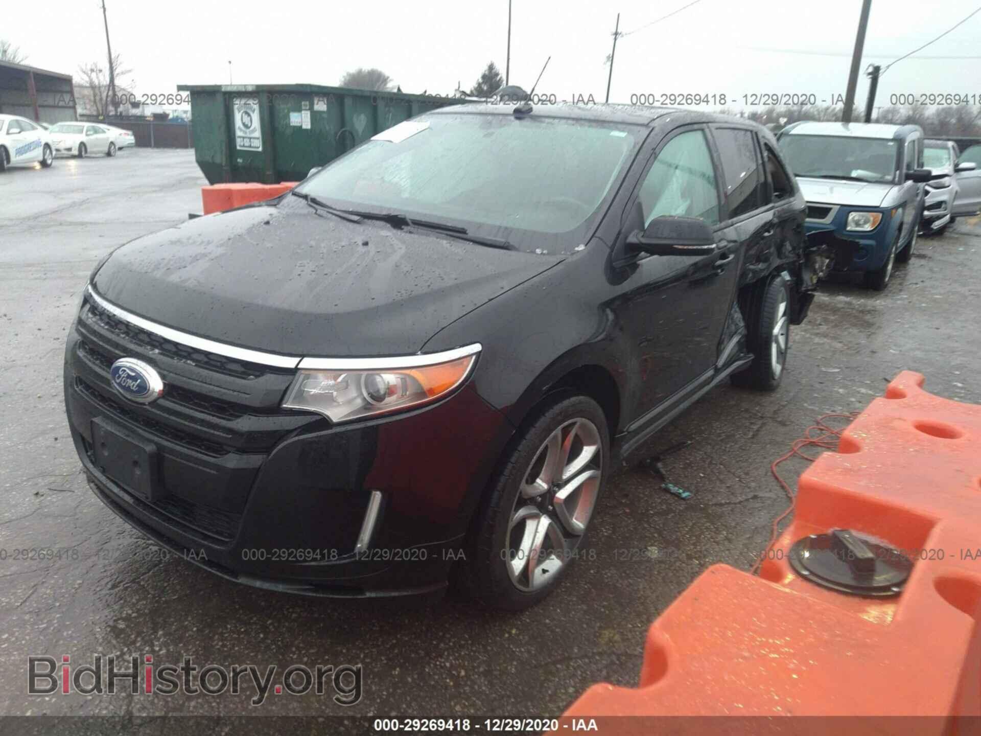 2013 FORD EDGE - VIN: 2FMDK4AKXDBC54141 - Фото 2