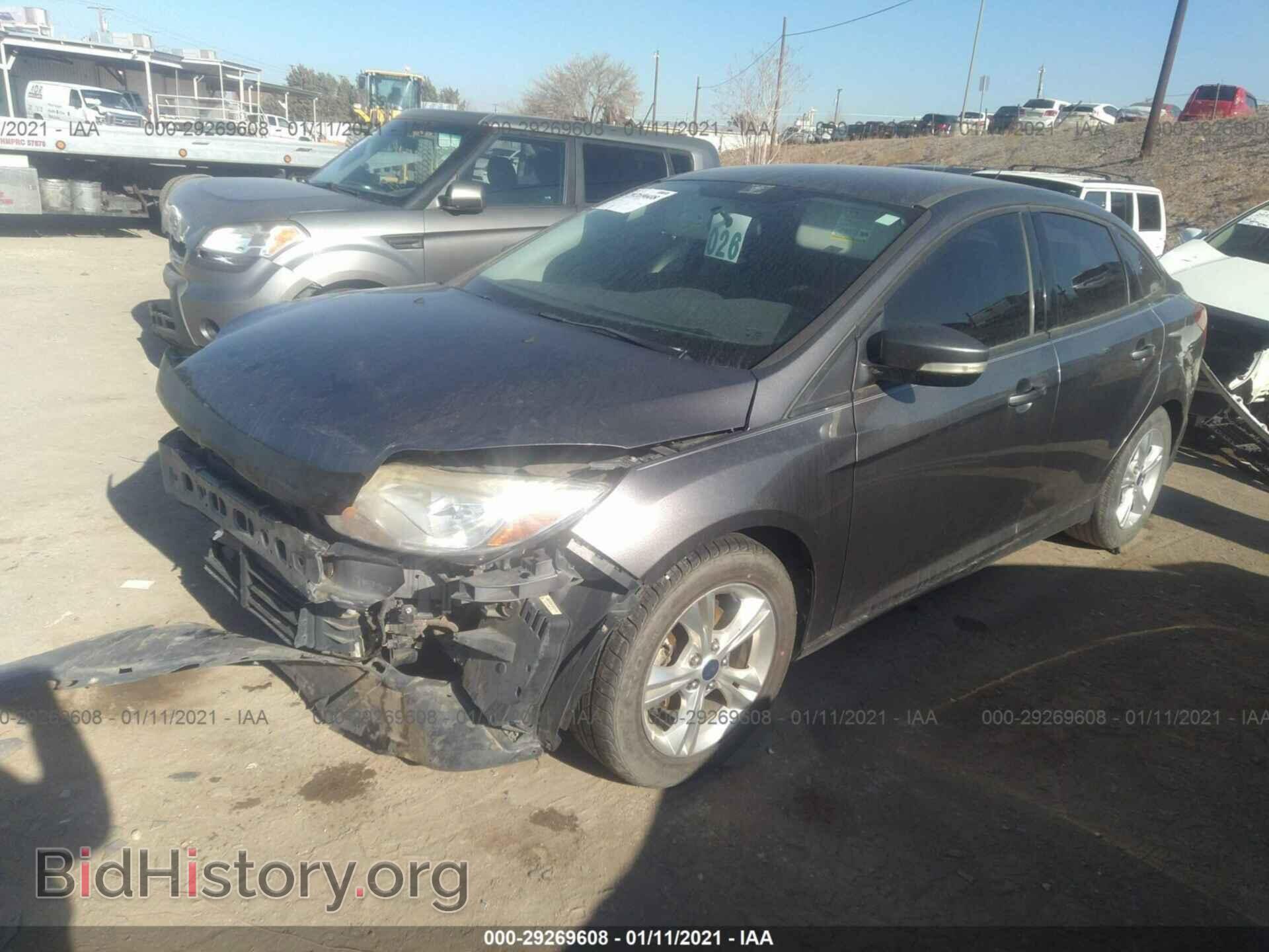 2014 FORD FOCUS - VIN: 1FADP3F22EL123463 - Фото 2